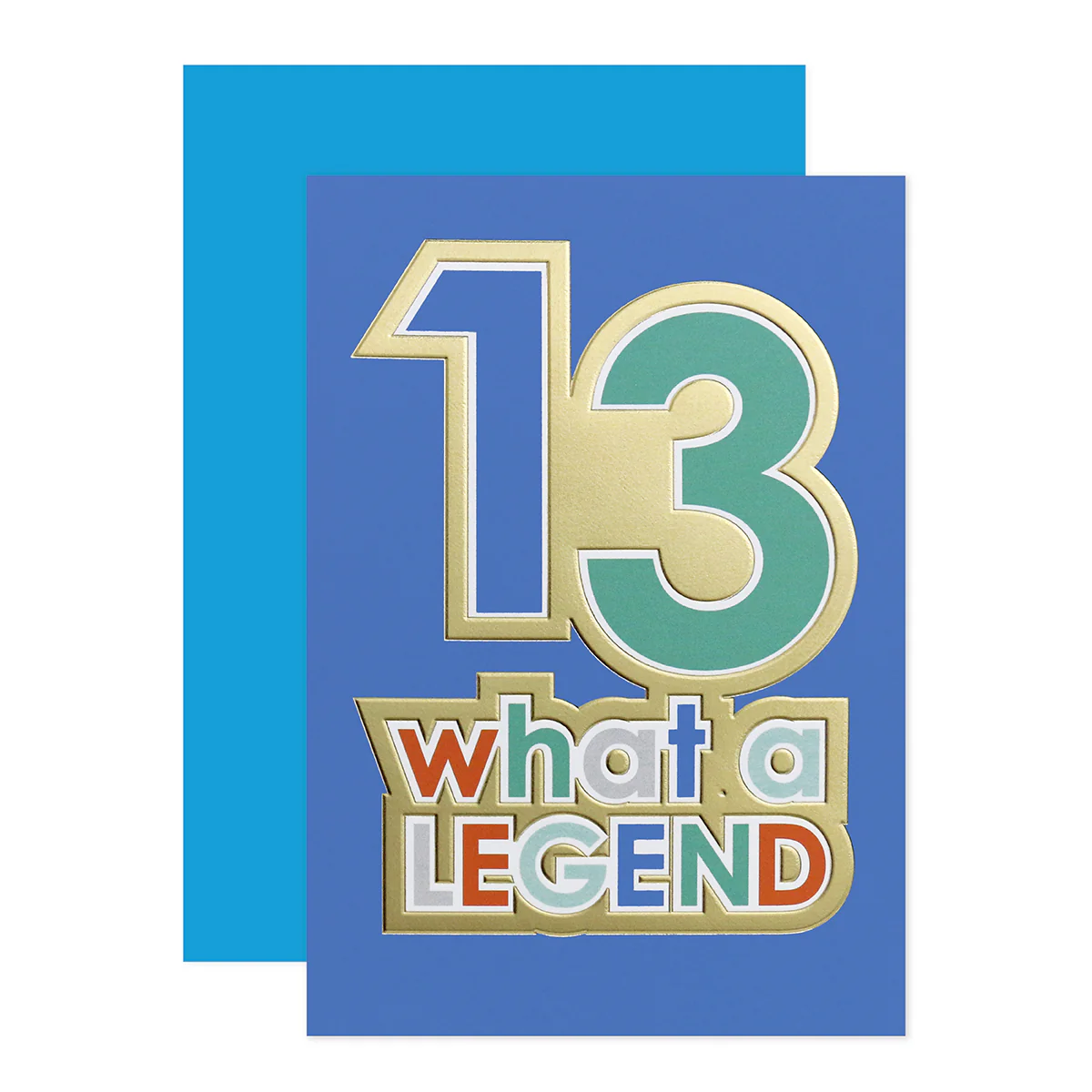 Connections from Hallmark 13th Birthday Card - What A Legend - Image 3