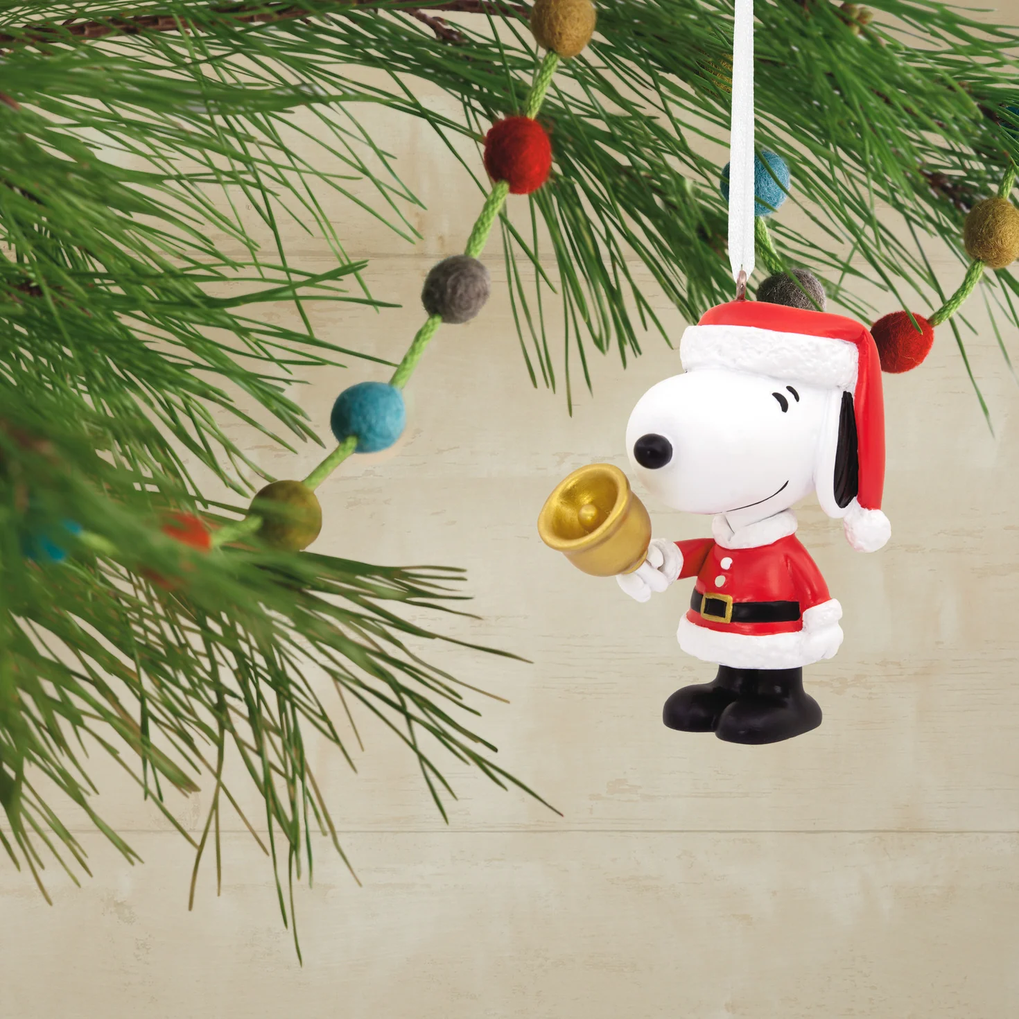 Peanuts® Snoopy Bell Ringer — Hallmark Christmas Ornament - Image 2