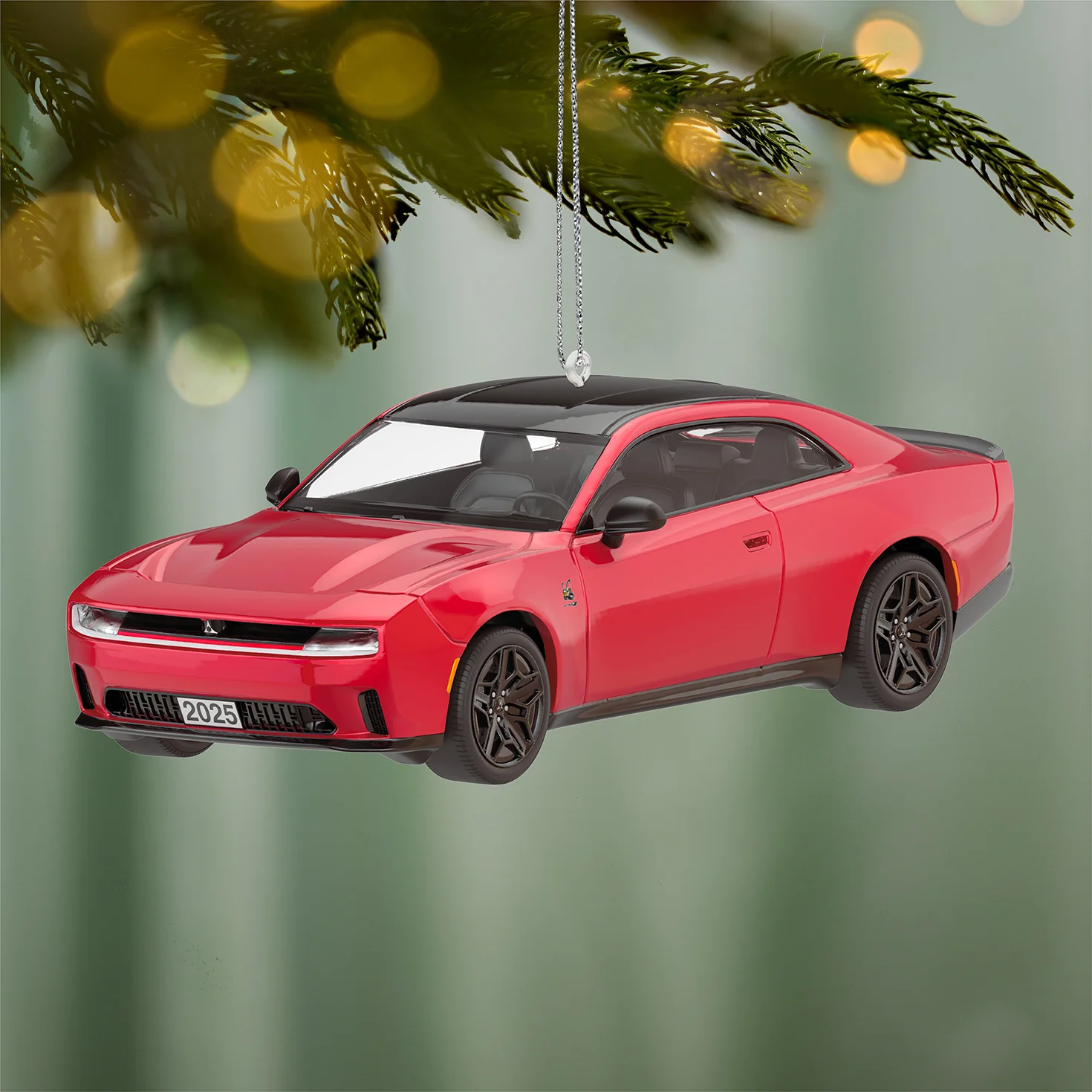 2025 Dodge Charger Daytona Scat Pack 2026, Metal — 2026 Hallmark Keepsake Christmas Ornament - Image 2
