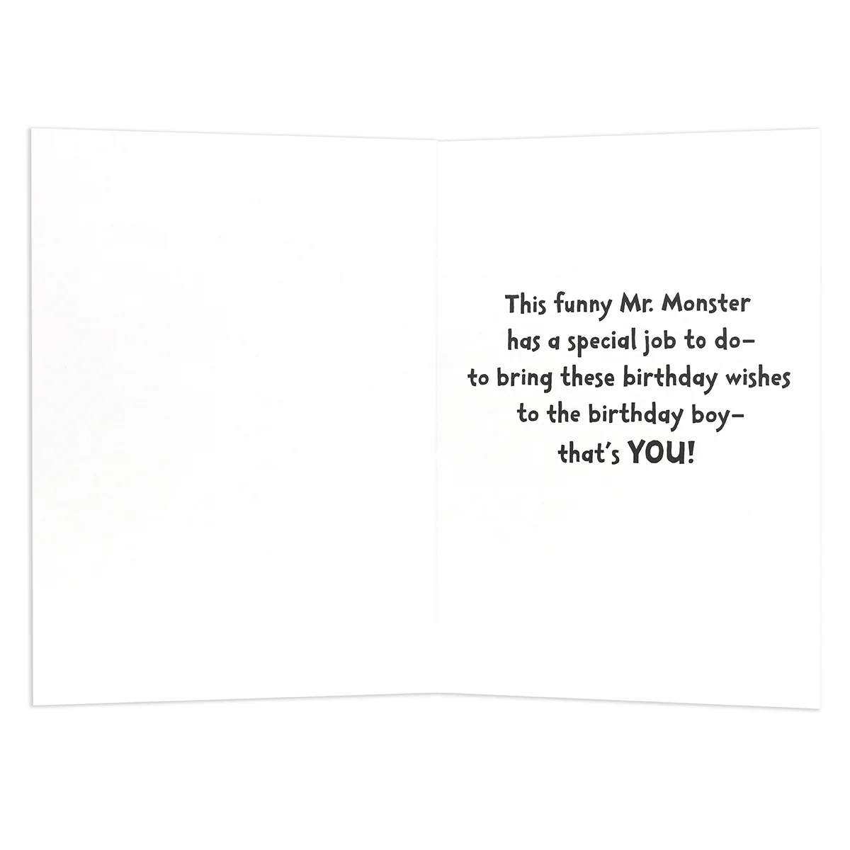 Connections from Hallmark 3rd Birthday Card - Monster & Cupcake - Image 2
