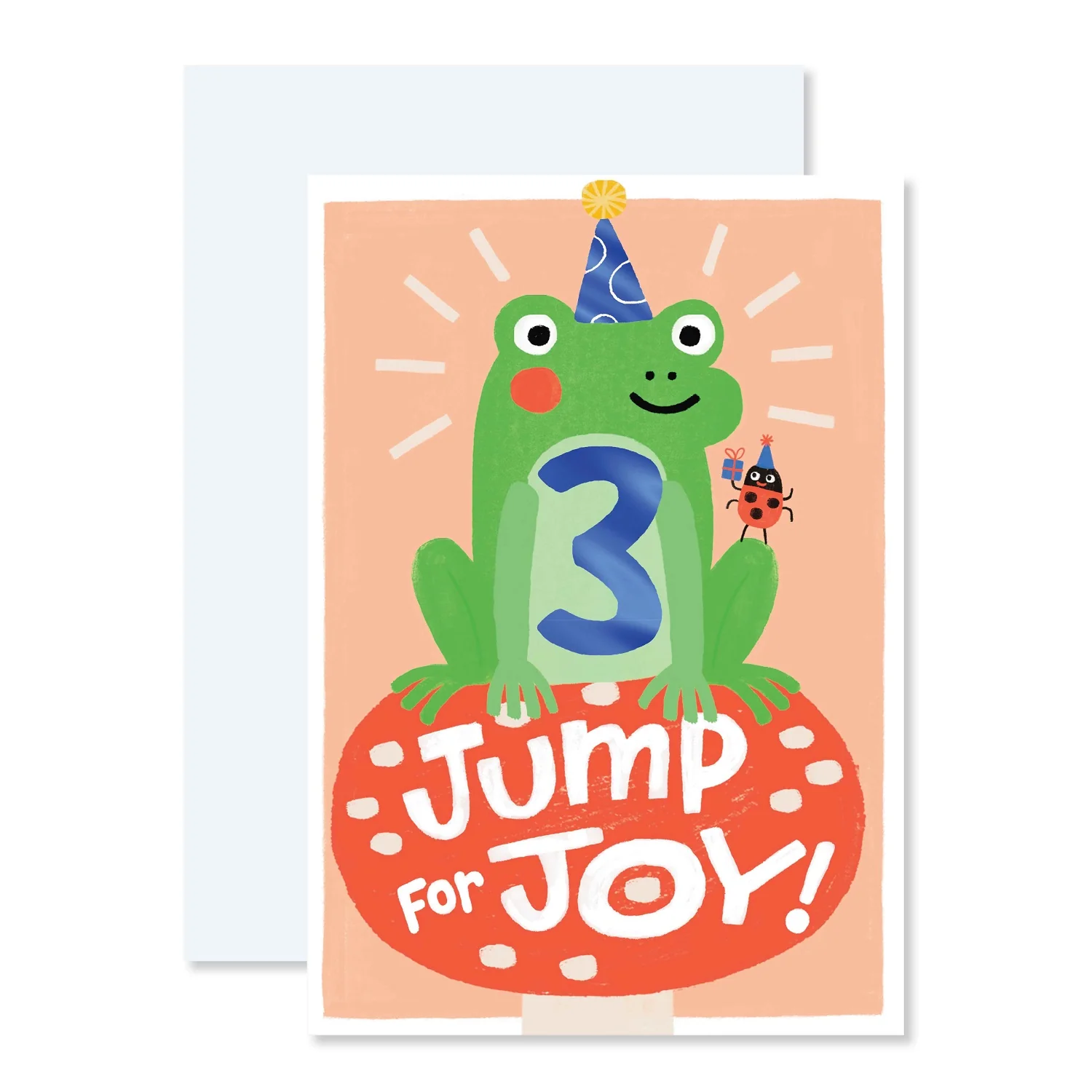 Connections from Hallmark Age 3 Birthday Card - Jump for Joy! - Image 3
