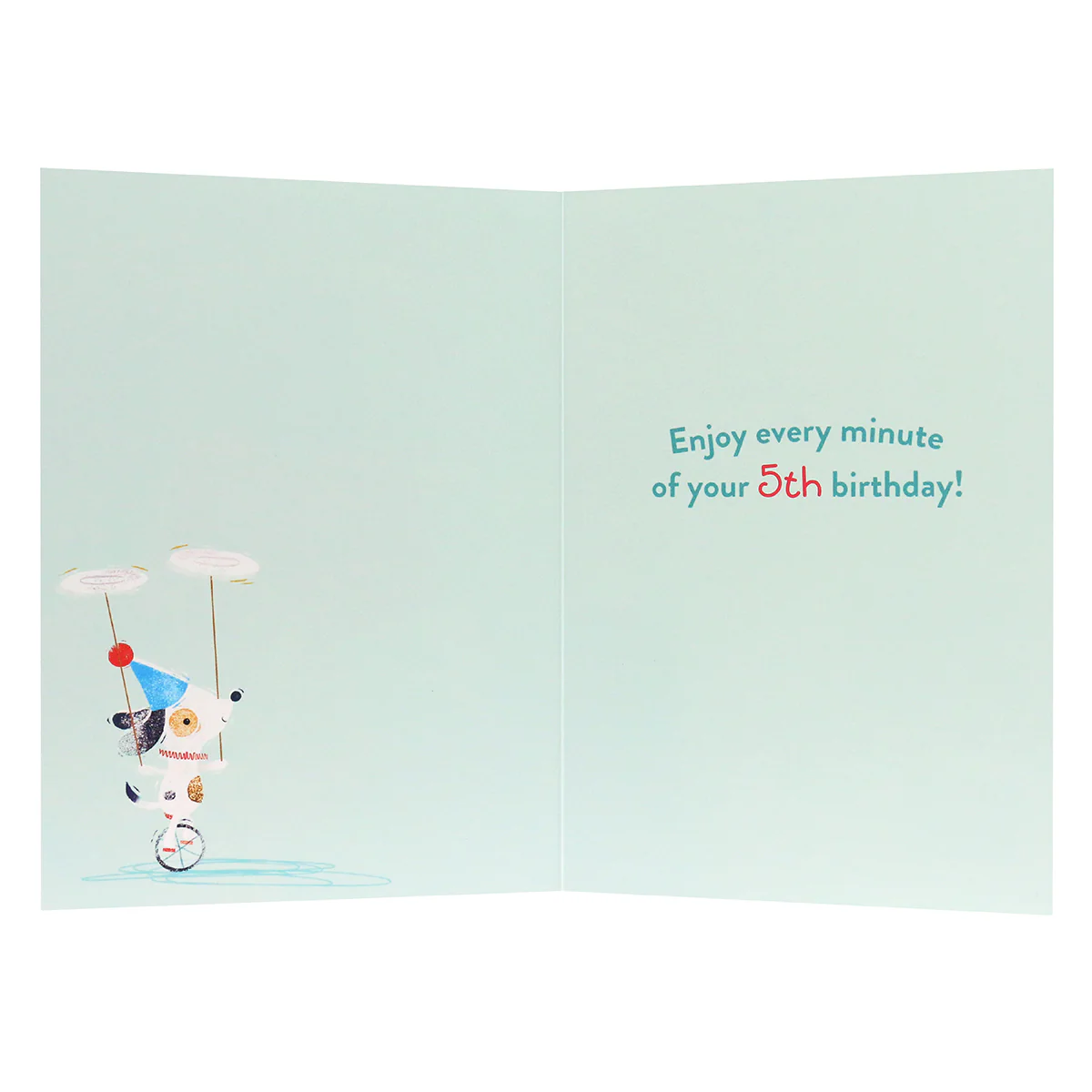 Connections from Hallmark 5th Birthday Card - Fun Circus - Image 2