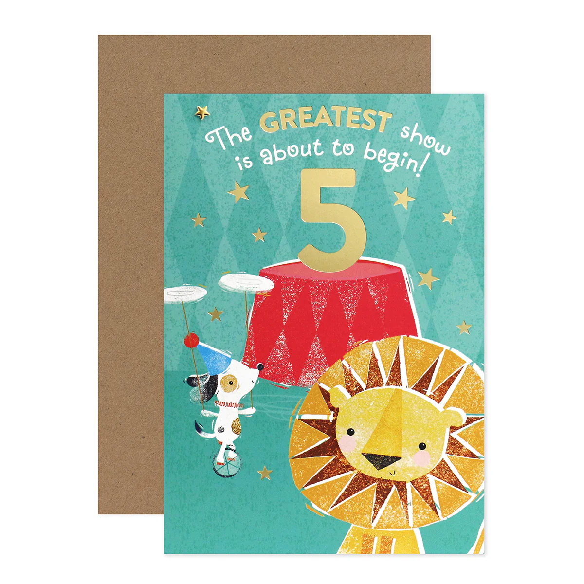 Connections from Hallmark 5th Birthday Card - Fun Circus - Image 3
