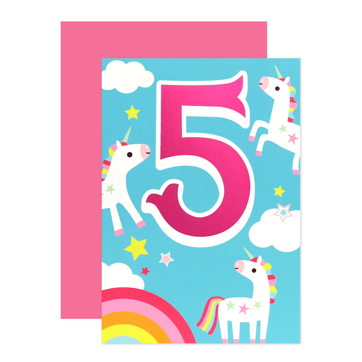 Connections from Hallmark 5th Birthday Card - Magical Unicorns - Image 3