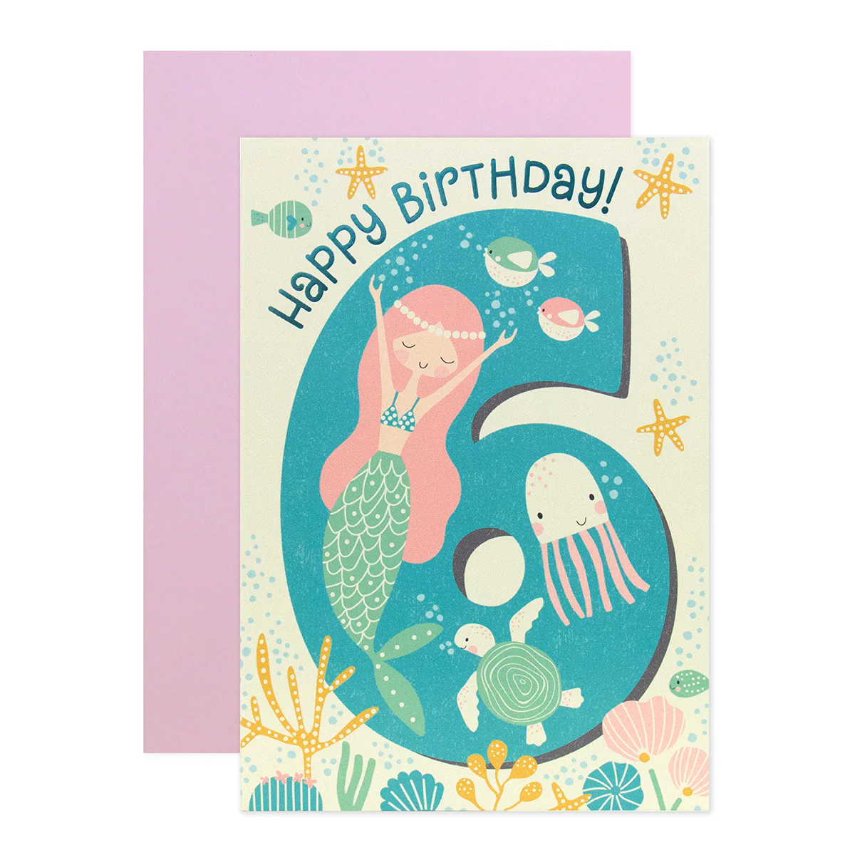 Connections from Hallmark 6th Birthday Card - Mermaid - Image 3