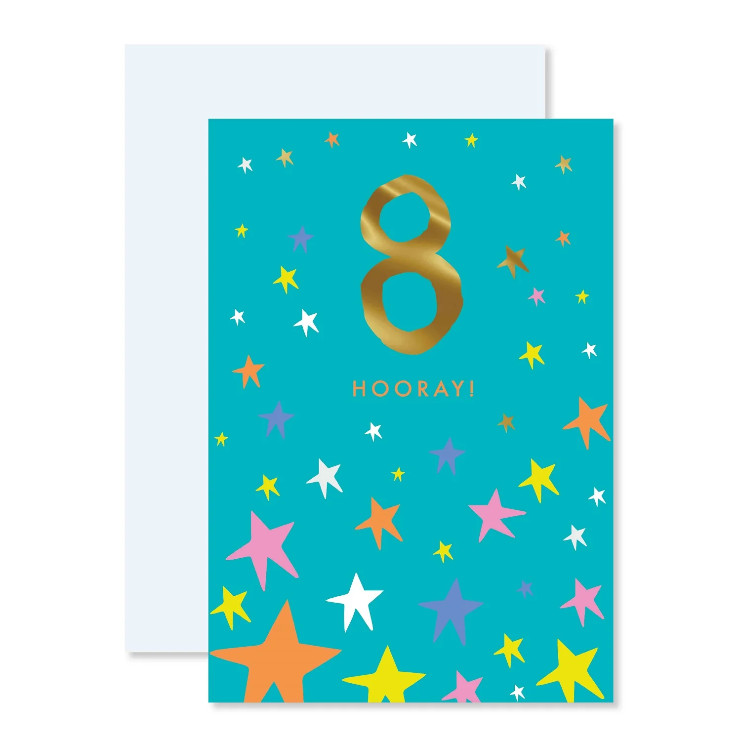 Connections from Hallmark Age 8 Birthday Card - 8 Hooray! - Image 3