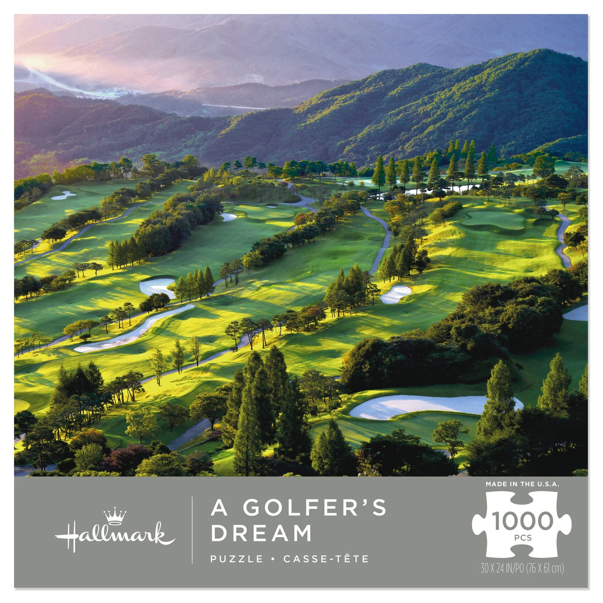 A Golfer's Dream, 1,000-Piece Jigsaw Puzzle - Image 2
