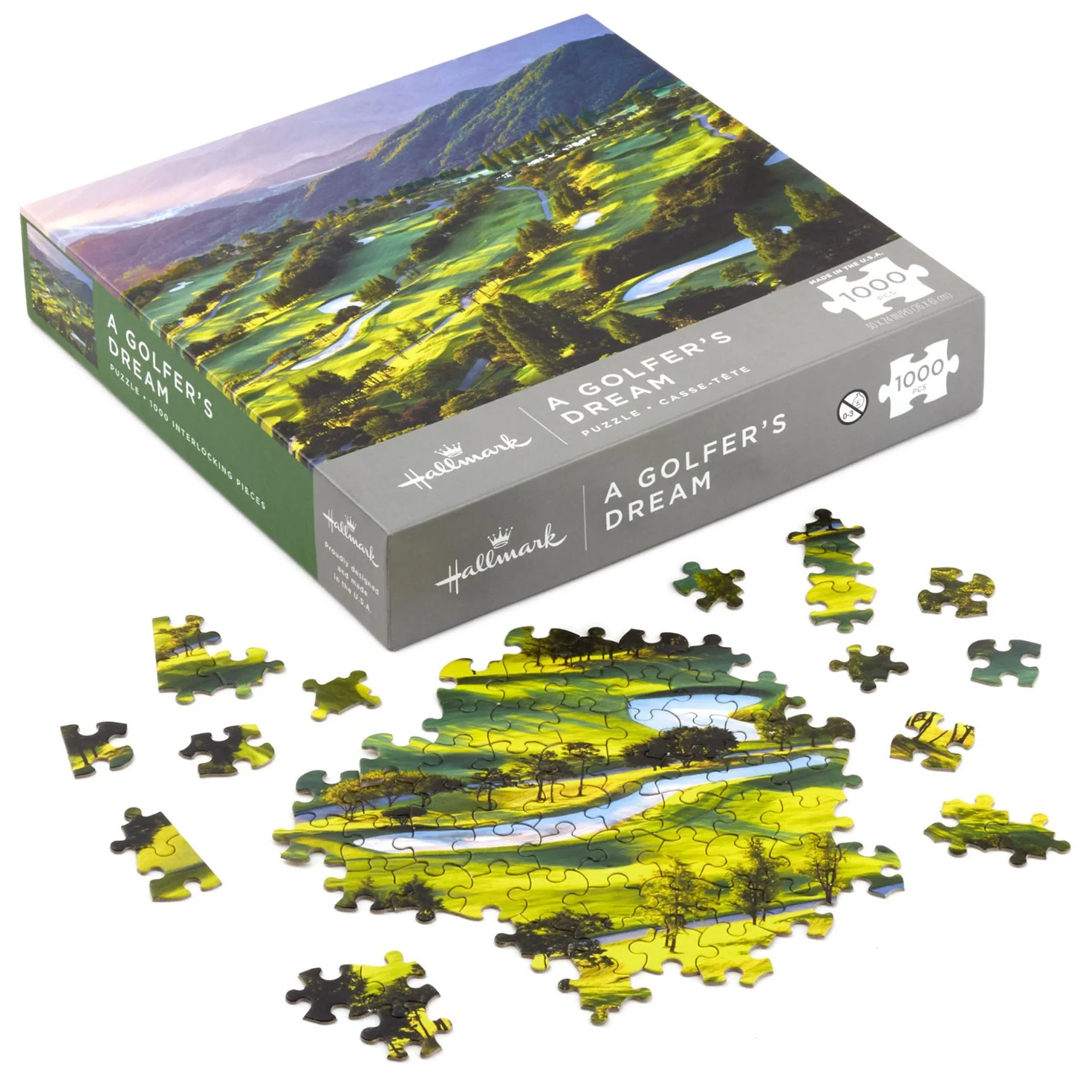 A Golfer's Dream, 1,000-Piece Jigsaw Puzzle - Image 3