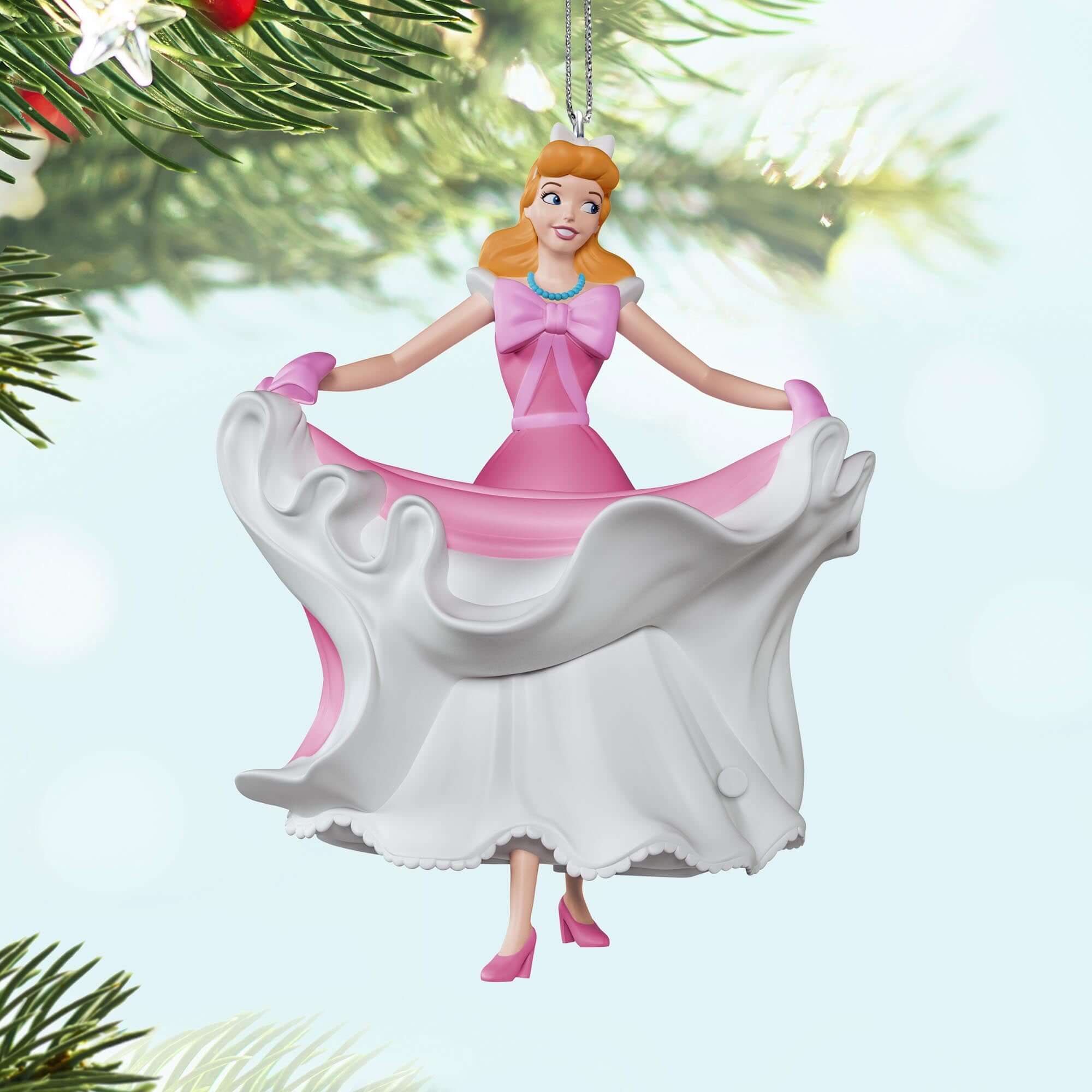 Disney, Cinderella A Lovely Dress for Cinderelly Musical Ornament — 2025 Hallmark Keepsake Christmas Ornament - Image 2