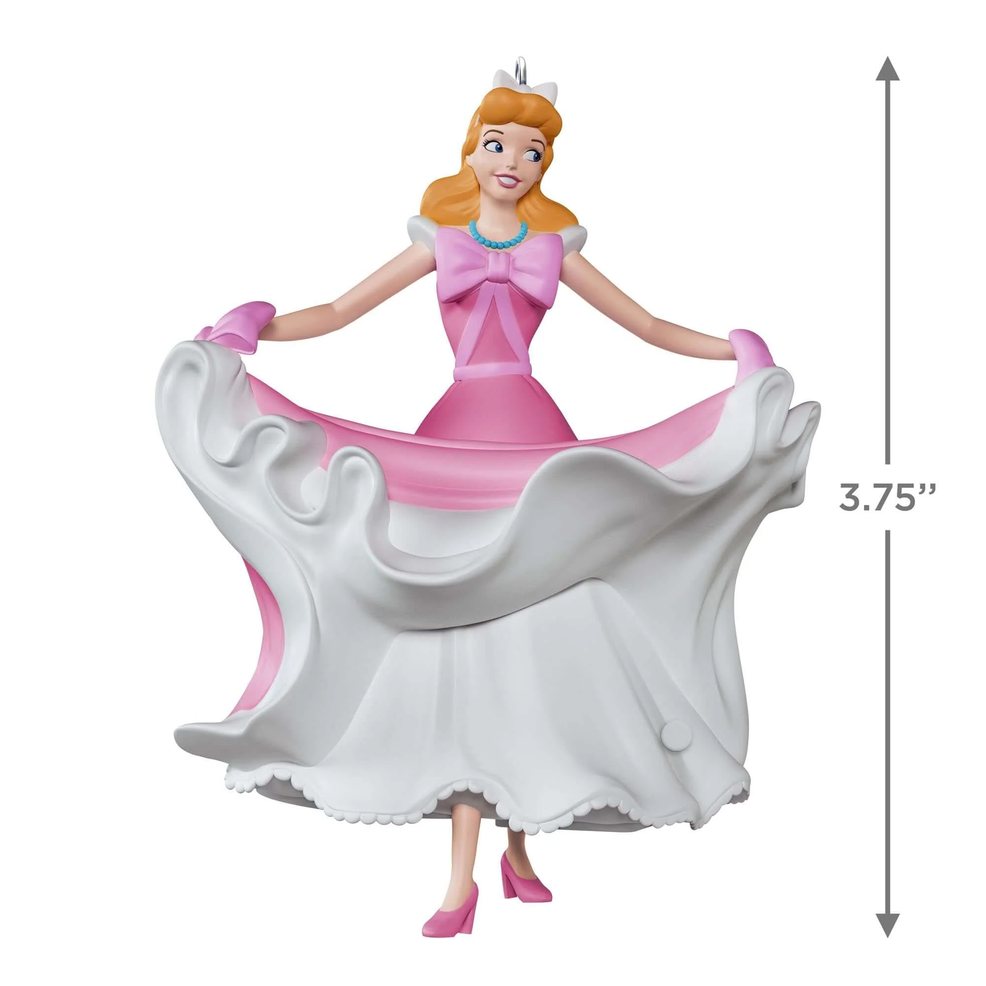 Disney, Cinderella A Lovely Dress for Cinderelly Musical Ornament — 2025 Hallmark Keepsake Christmas Ornament - Image 6