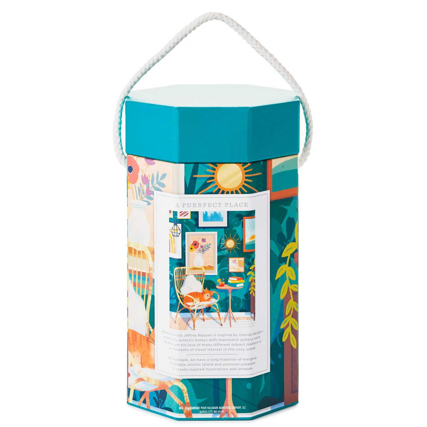 A Purrfect Place 550-Piece Jigsaw Puzzle (45.7cm x 61cm) - Image 3