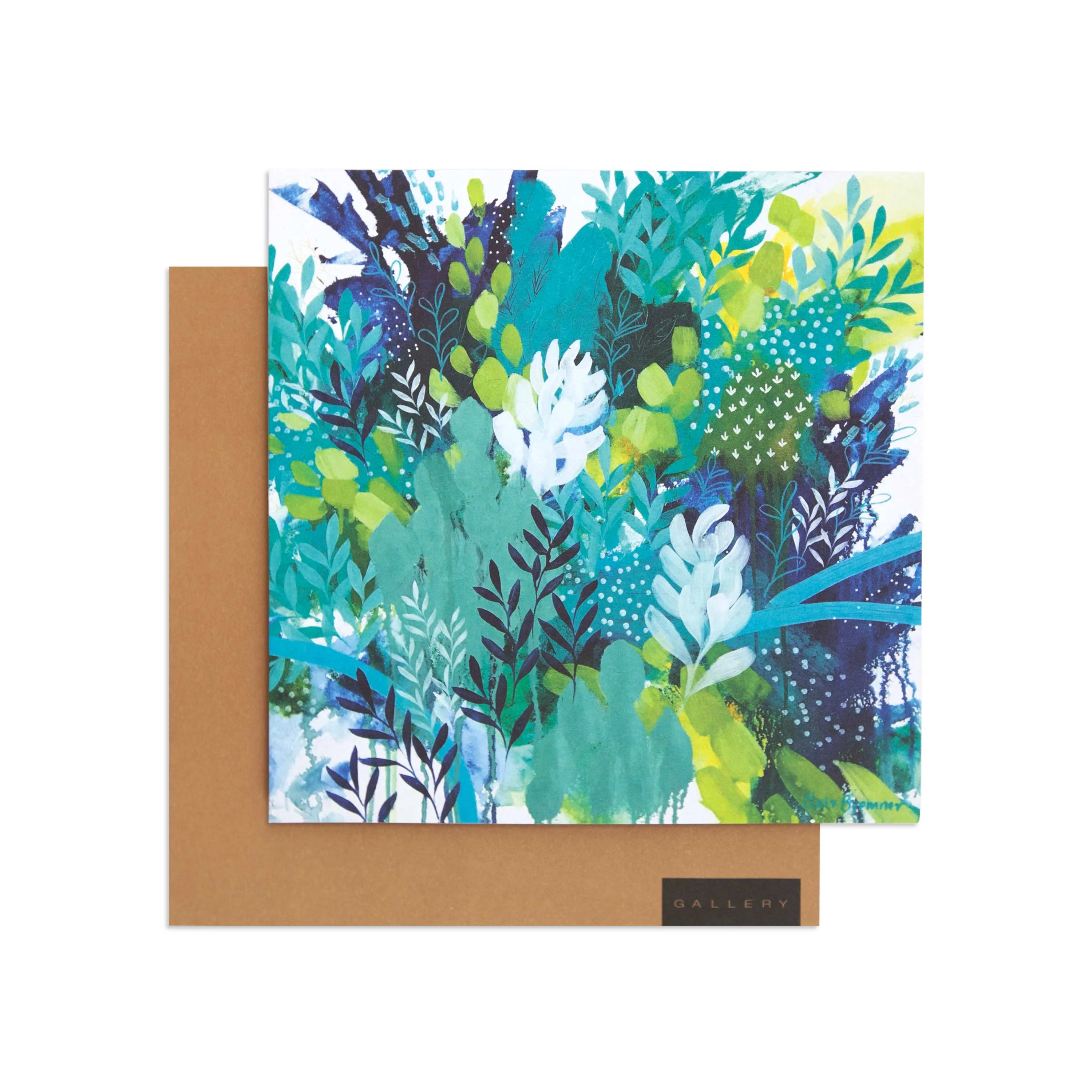 Abundant Foliage by Clair Bremner Blank Card - Image 3