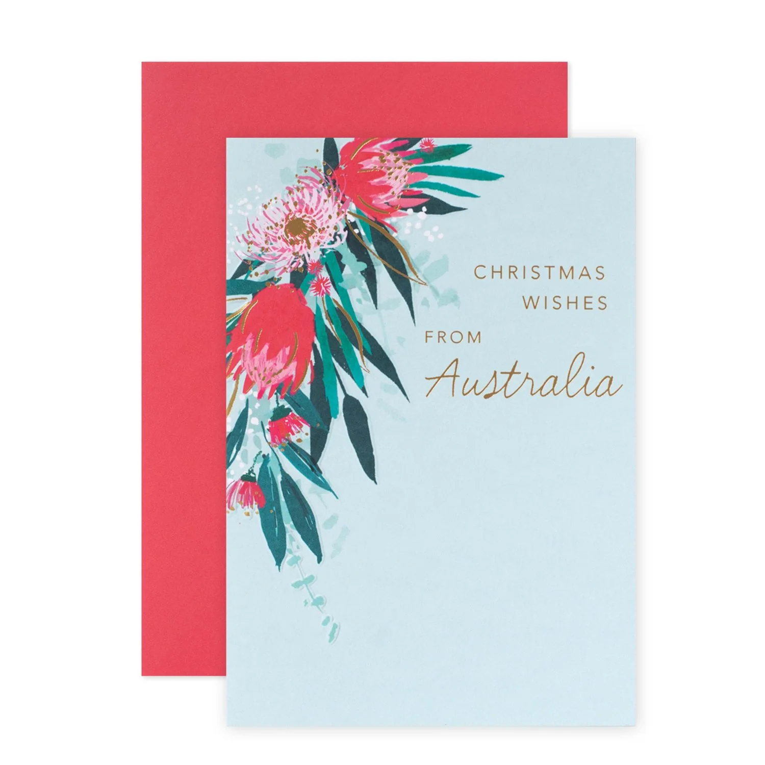 Hallmark Christmas Card - Wishes From Australia - Image 3