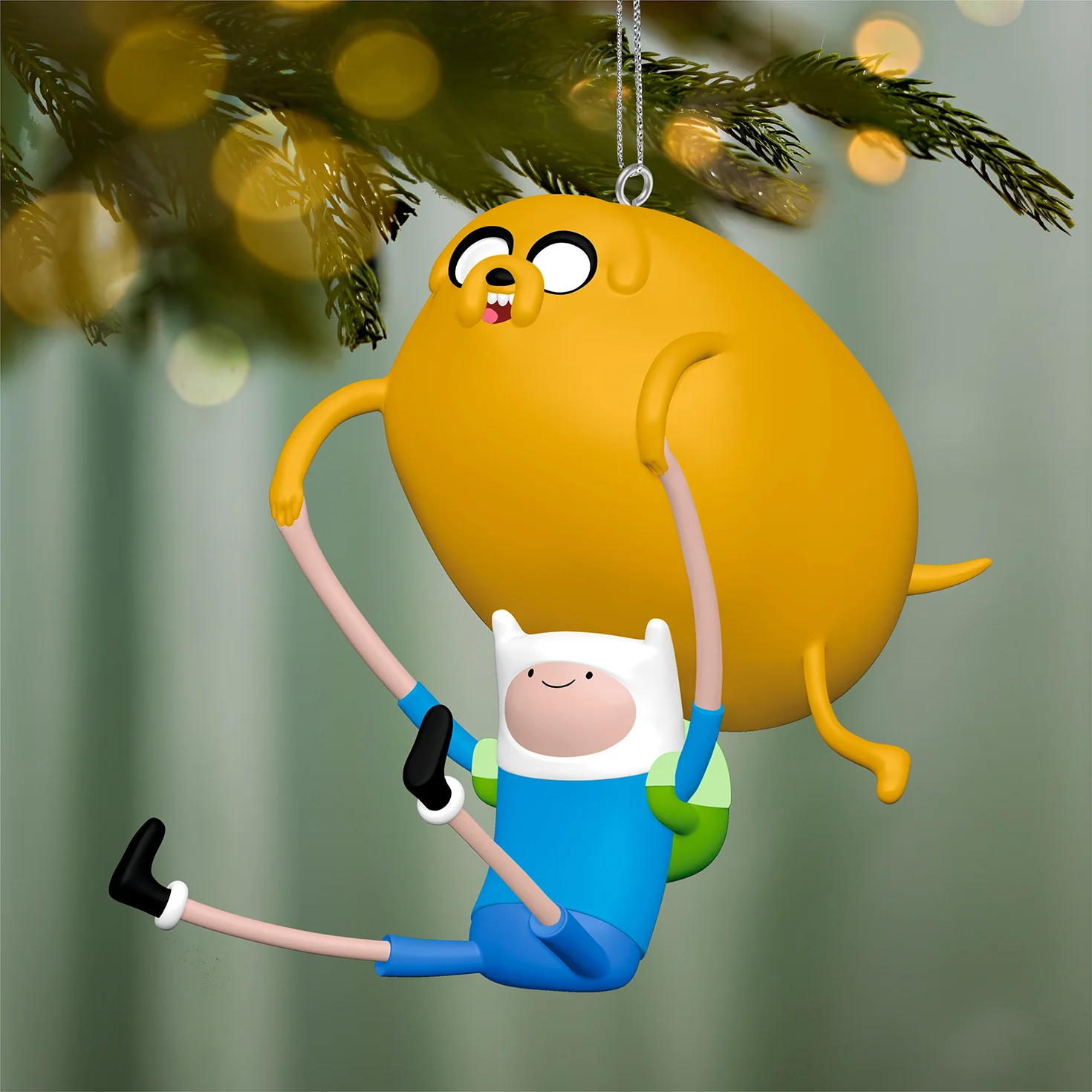 Adventure Time™ Finn and Jake — 2026 Hallmark Keepsake Christmas Ornament - Image 2