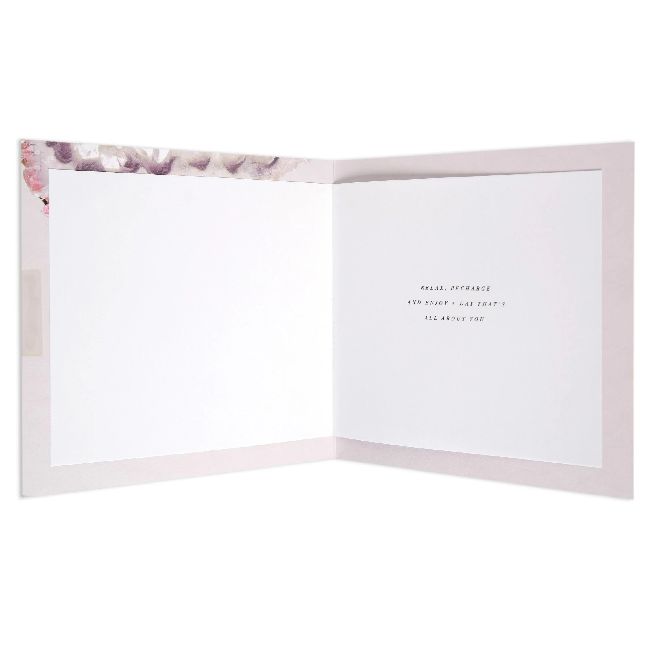 Beautiful Agate Crystal Mum Birthday Card - Image 2