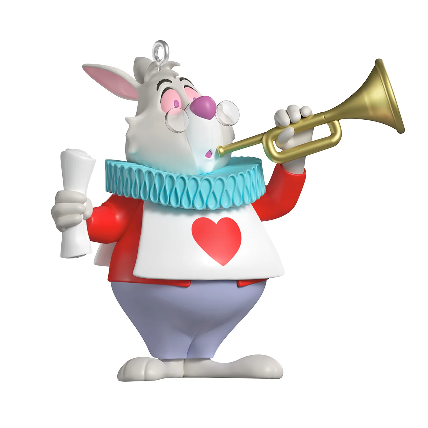 Disney Alice in Wonderland 75th Anniversary The White Rabbit — 2026 Hallmark Keepsake Christmas Ornament
