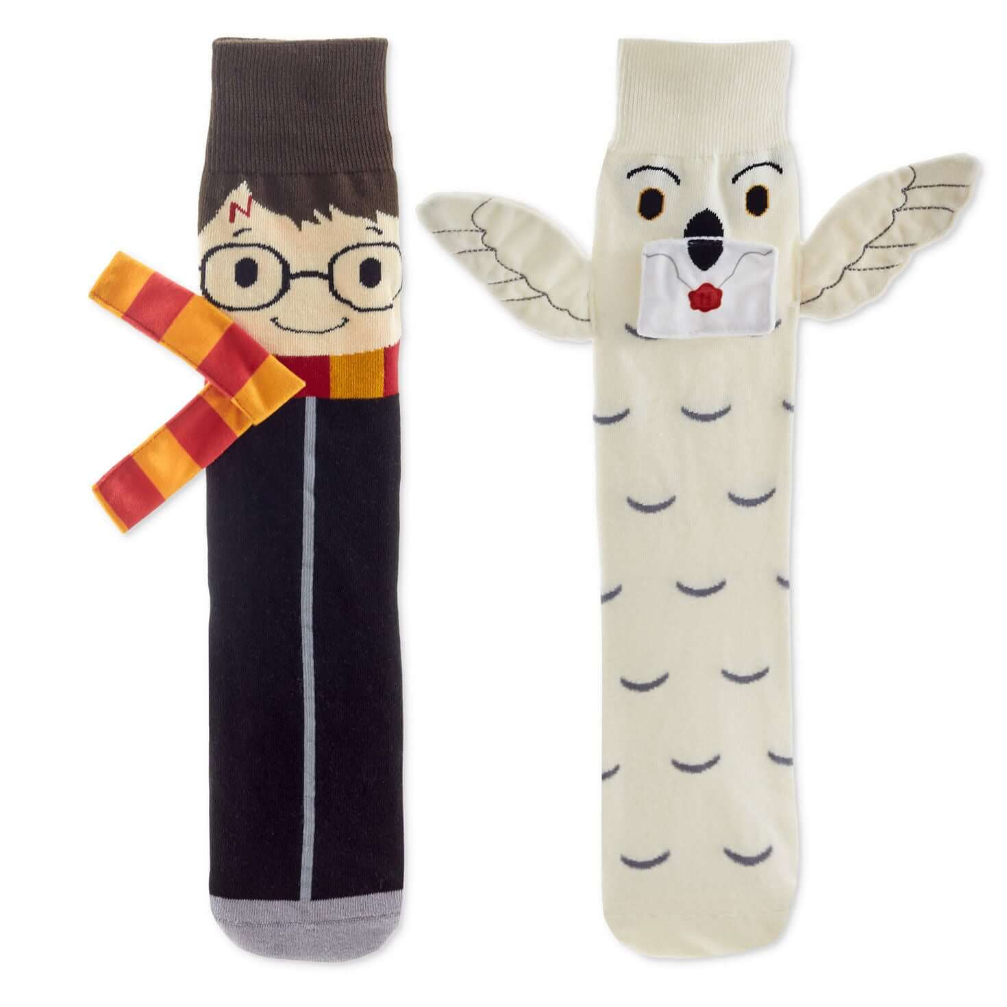 Harry Potter™ and Hedwig™ Novelty Crew Socks - Image 2