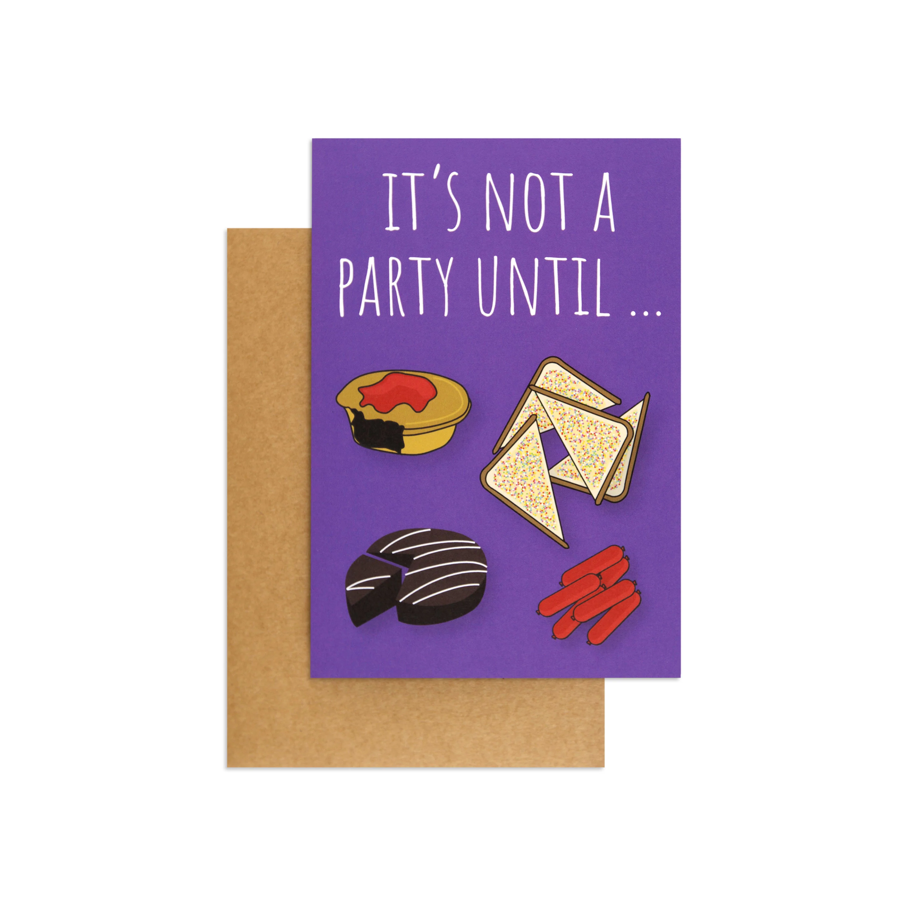 Australian Spirit Good On Ya Birthday Card - Party Food - Image 3
