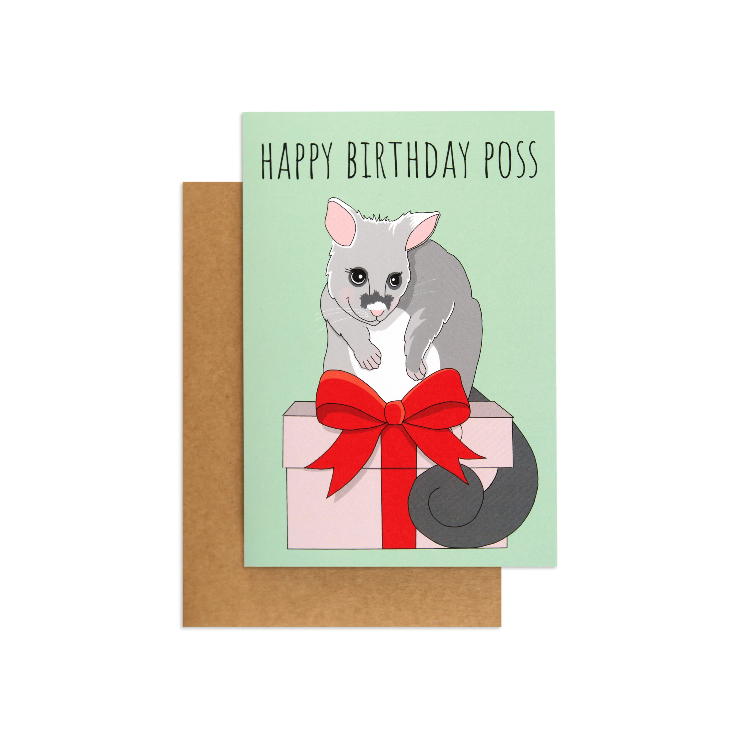 Australian Spirit Good On Ya Birthday Card - Possum - Image 3