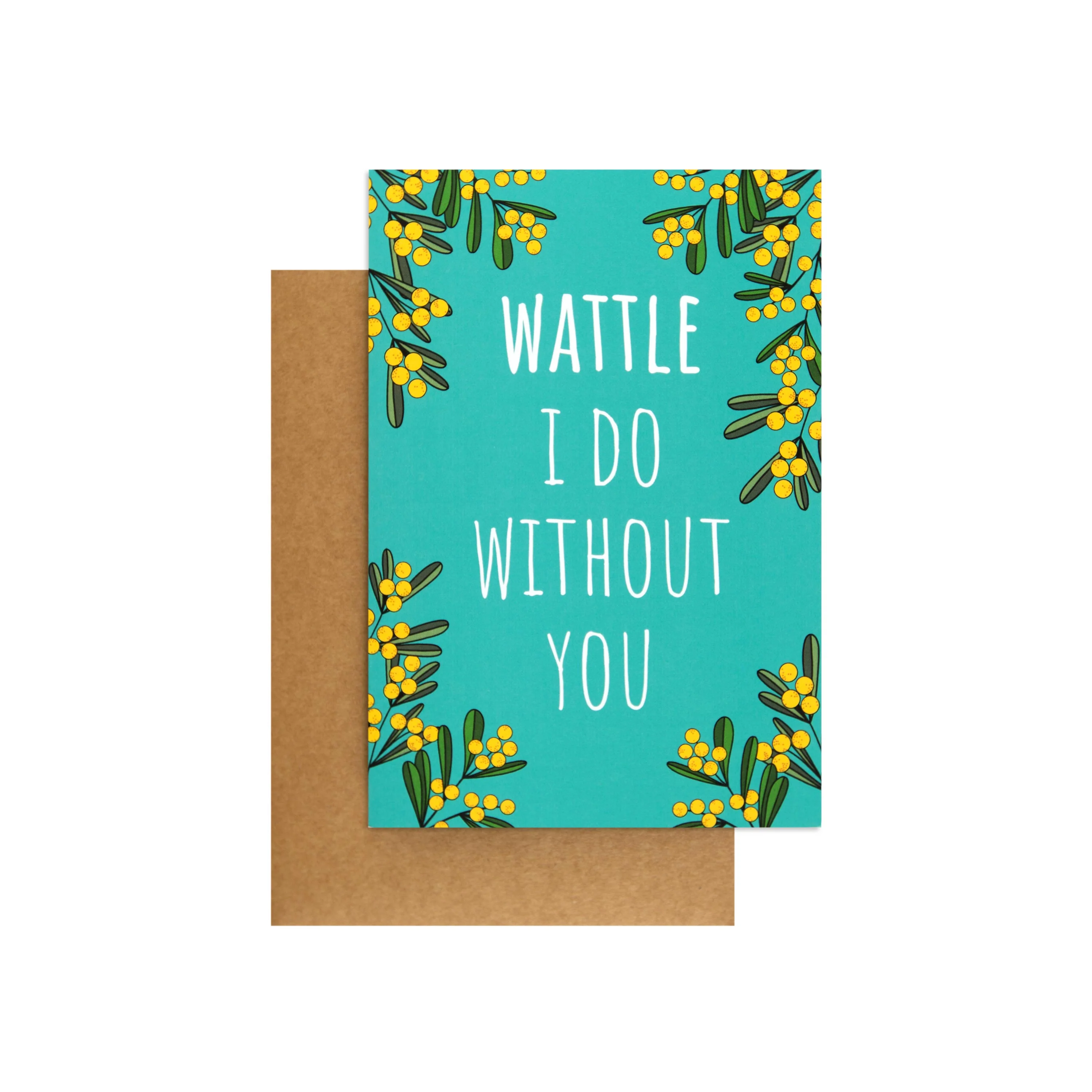 Australian Spirit Good On Ya Farewell Card - Wattle - Image 3