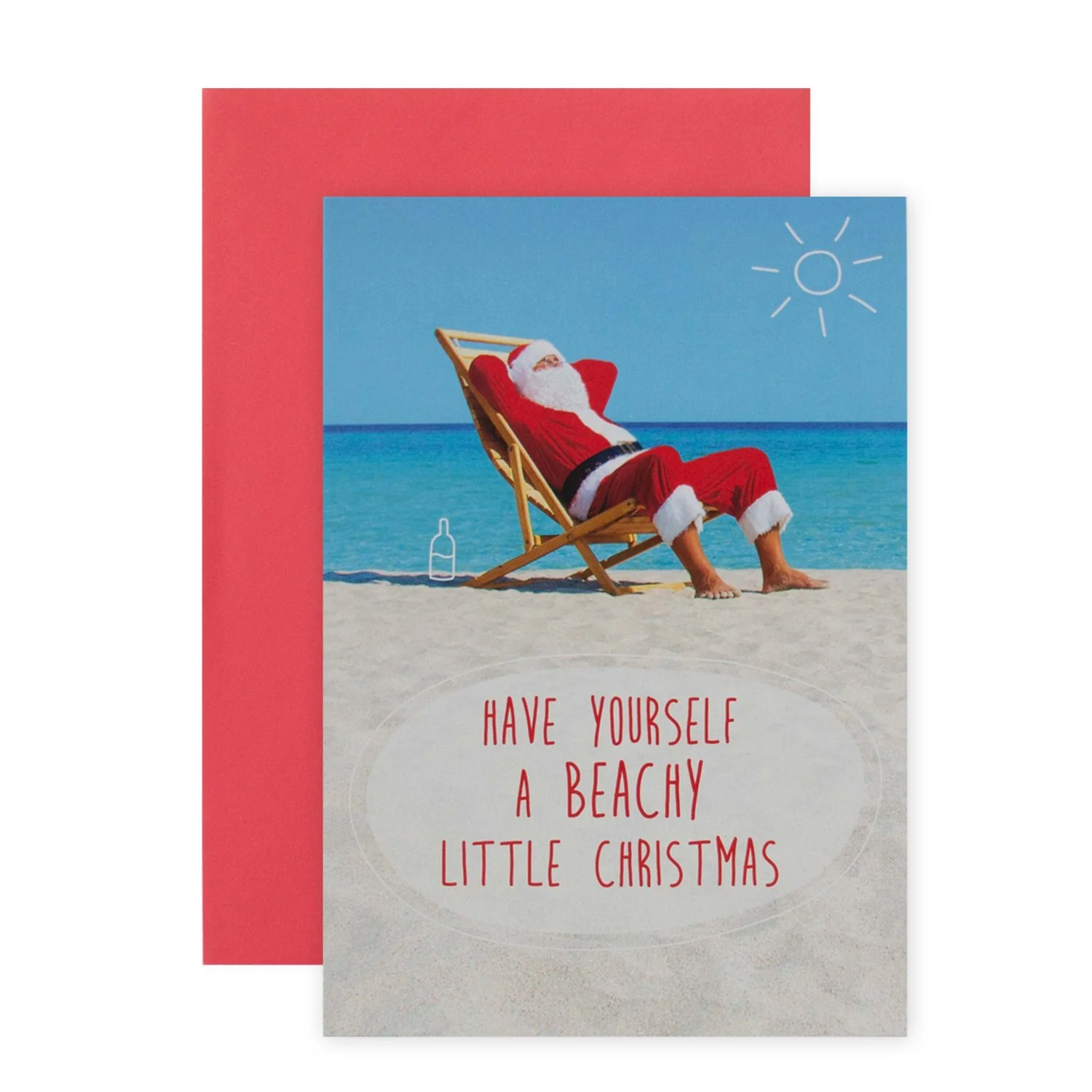 Hallmark Christmas Card - Beachy Christmas - Image 2