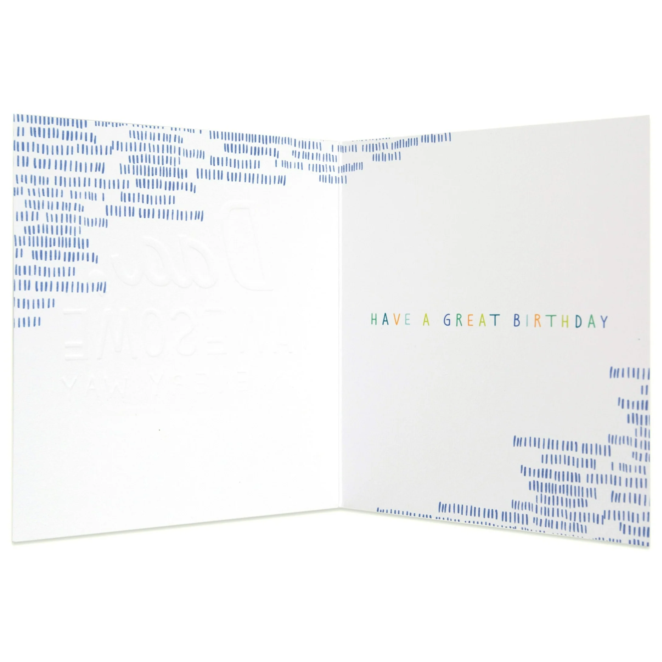 Awesome Dad Cheerful Birthday Card for Dad - Image 2