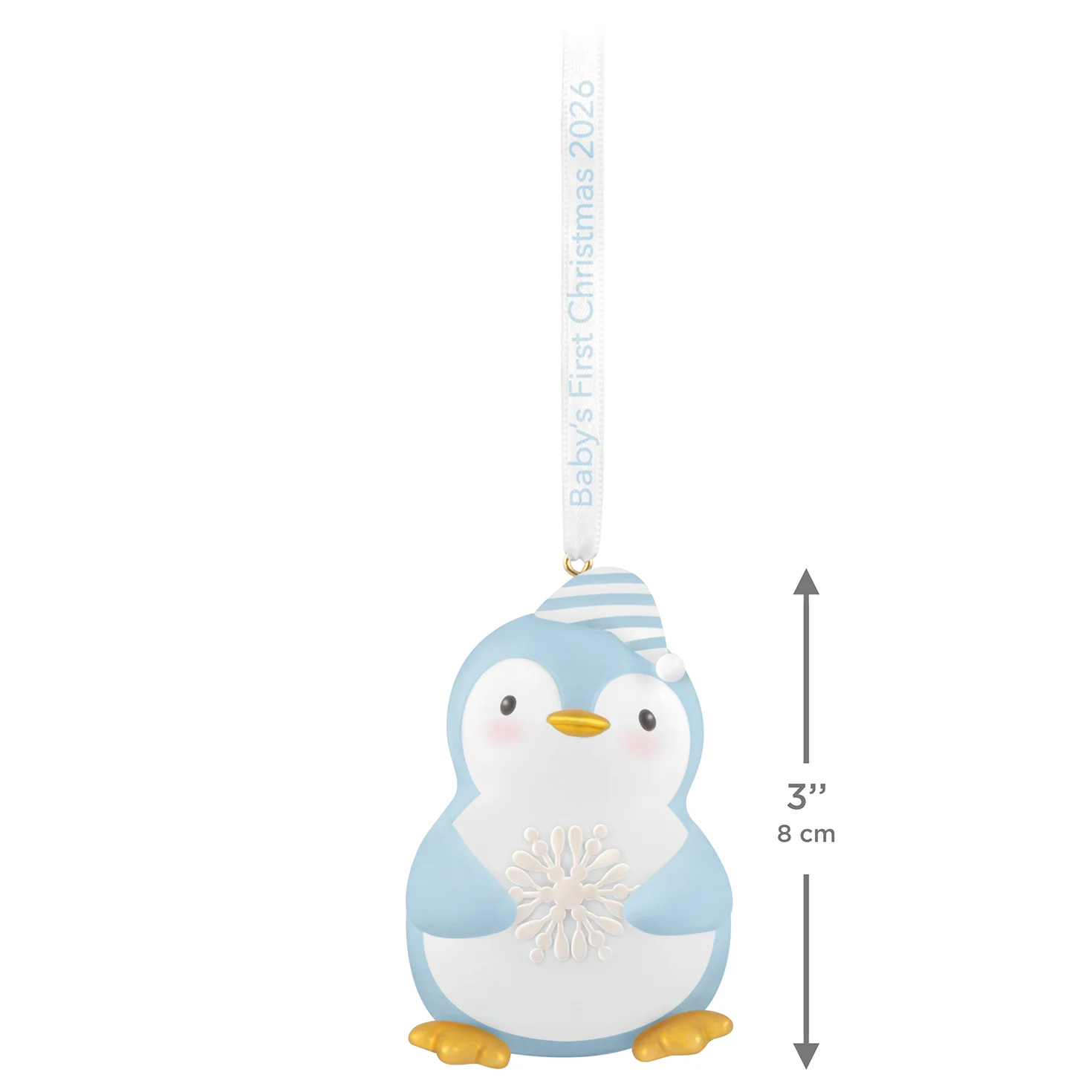 Baby Boy's First Christmas Penguin 2026 — 2026 Hallmark Keepsake Christmas Ornament - Image 6