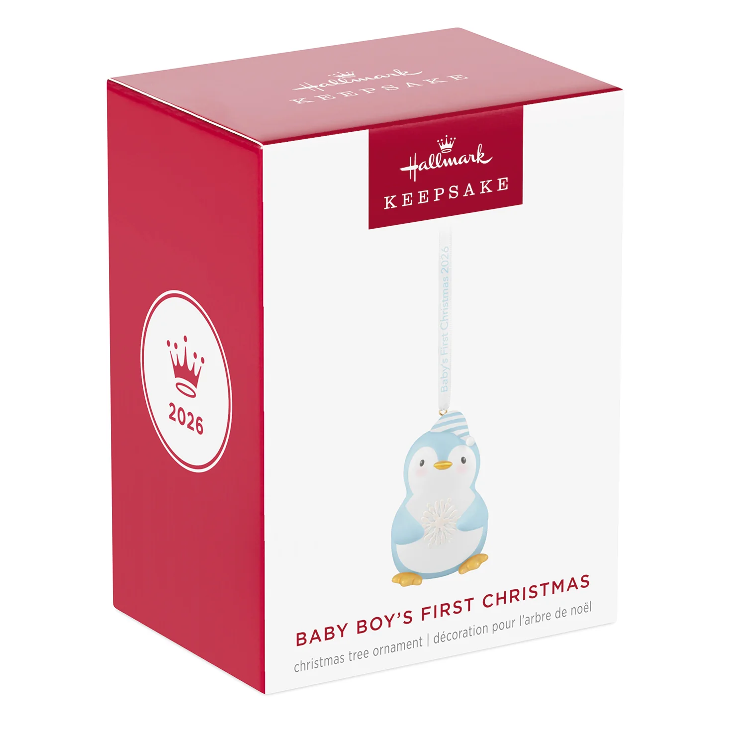 Baby Boy's First Christmas Penguin 2026 — 2026 Hallmark Keepsake Christmas Ornament - Image 7