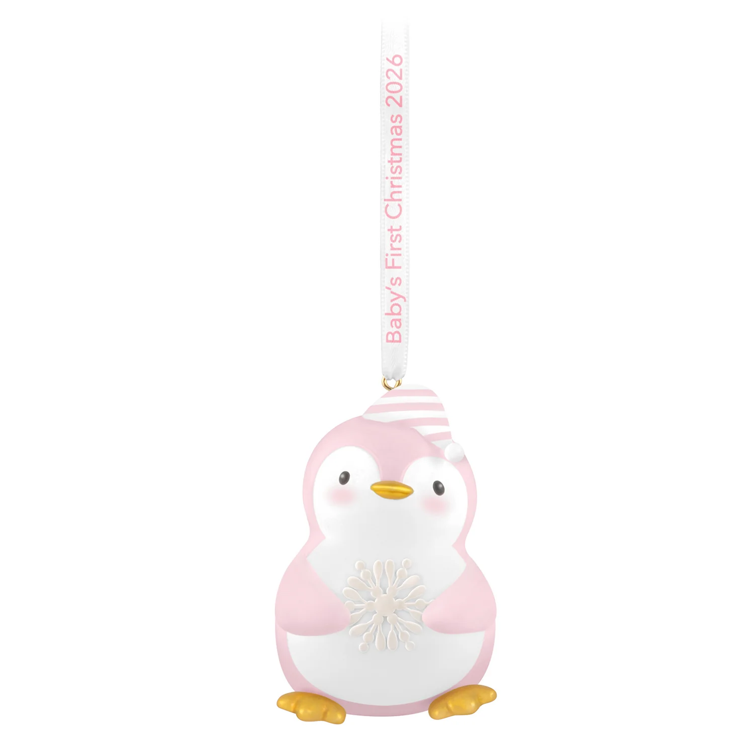 Baby Girl's First Christmas Penguin 2026 — 2026 Hallmark Keepsake Christmas Ornament