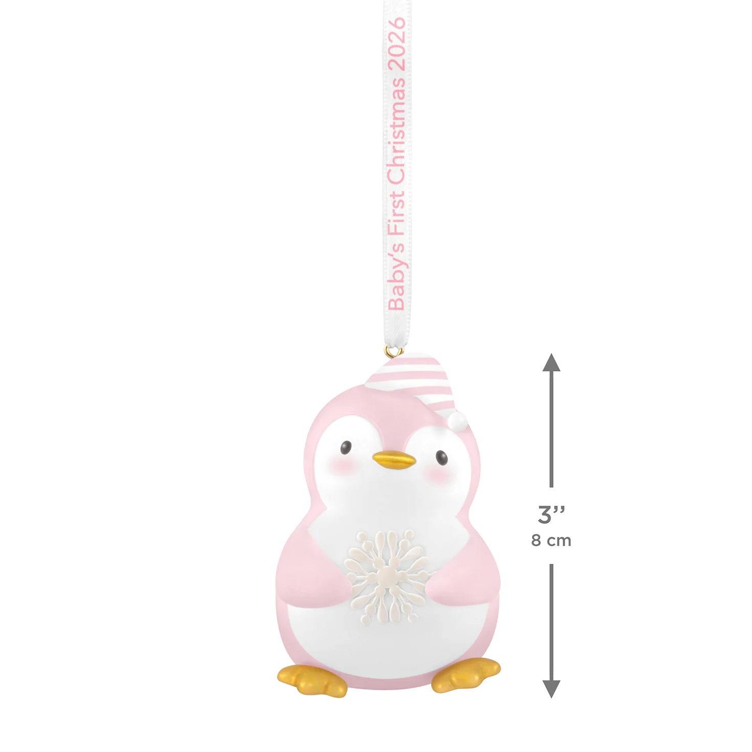 Baby Girl's First Christmas Penguin 2026 — 2026 Hallmark Keepsake Christmas Ornament - Image 6
