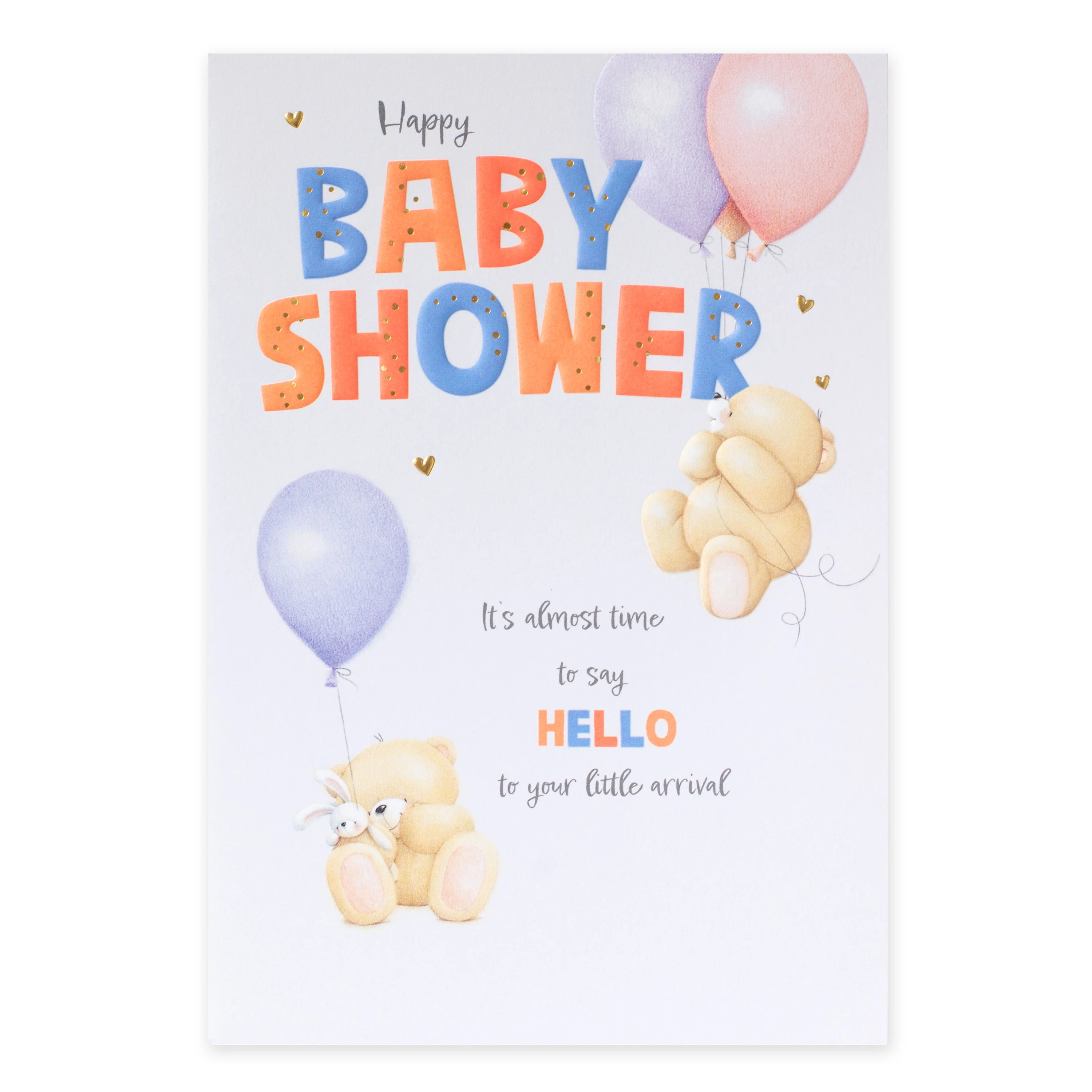 Hallmark Forever Friends Baby Shower Card - Little Arrival
