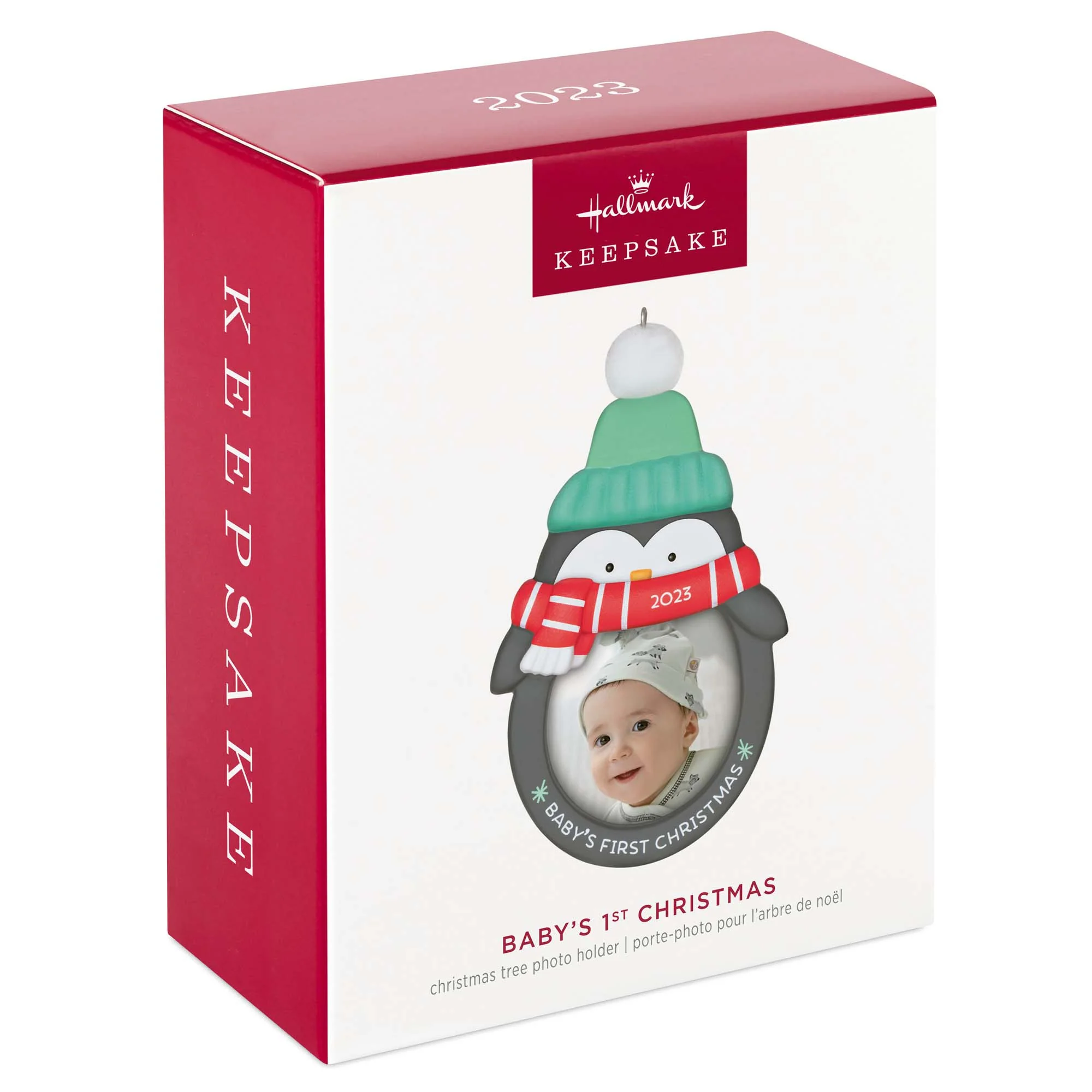 Baby's 1st Christmas (2023) Photo Frame — Hallmark Keepsake Christmas Ornament - Image 4