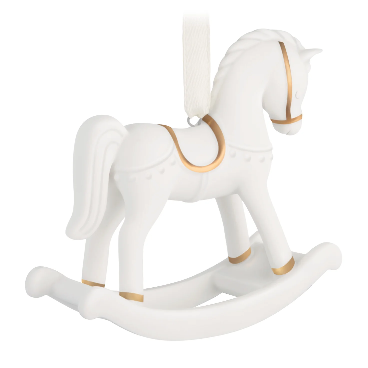 Baby's First Christmas Rocking Horse 2026, Porcelain — 2026 Hallmark Keepsake Christmas Ornament - Image 5