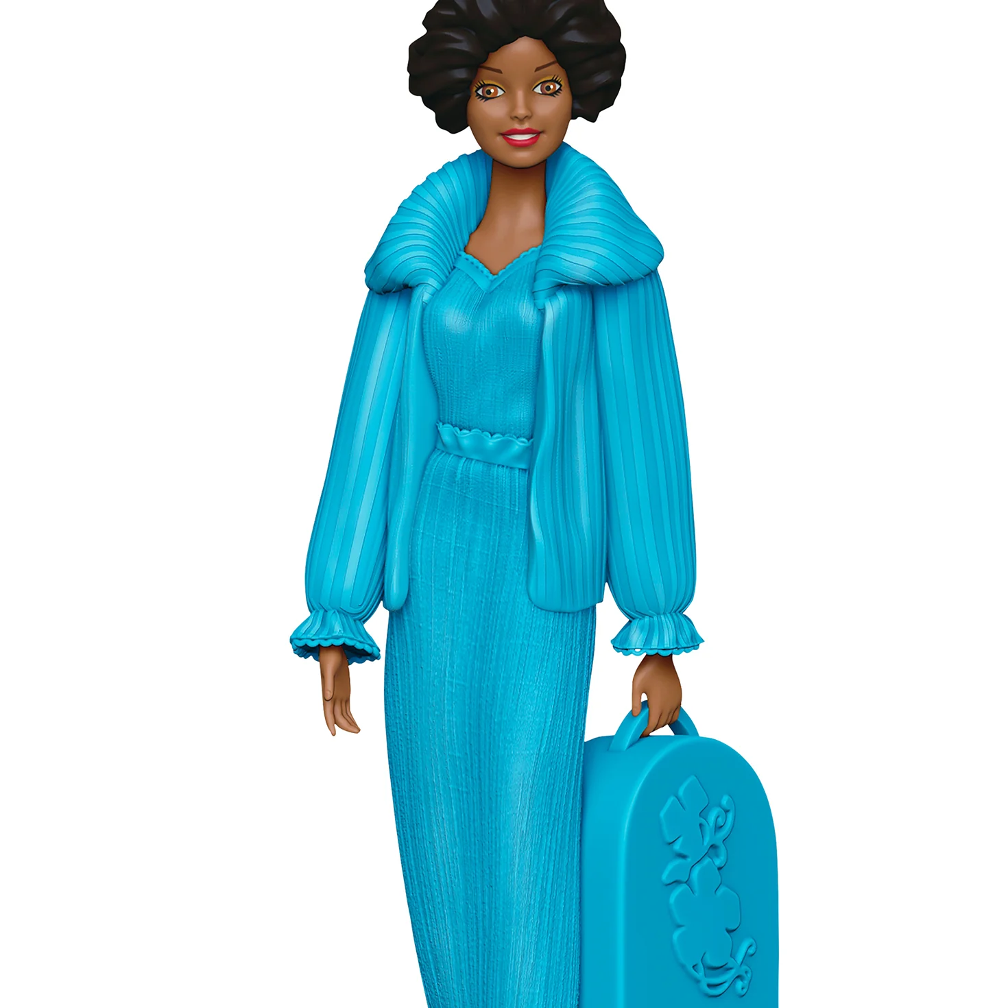 Barbie™ Beauty Secrets Christie — 2026 Hallmark Keepsake Christmas Ornament - Image 4