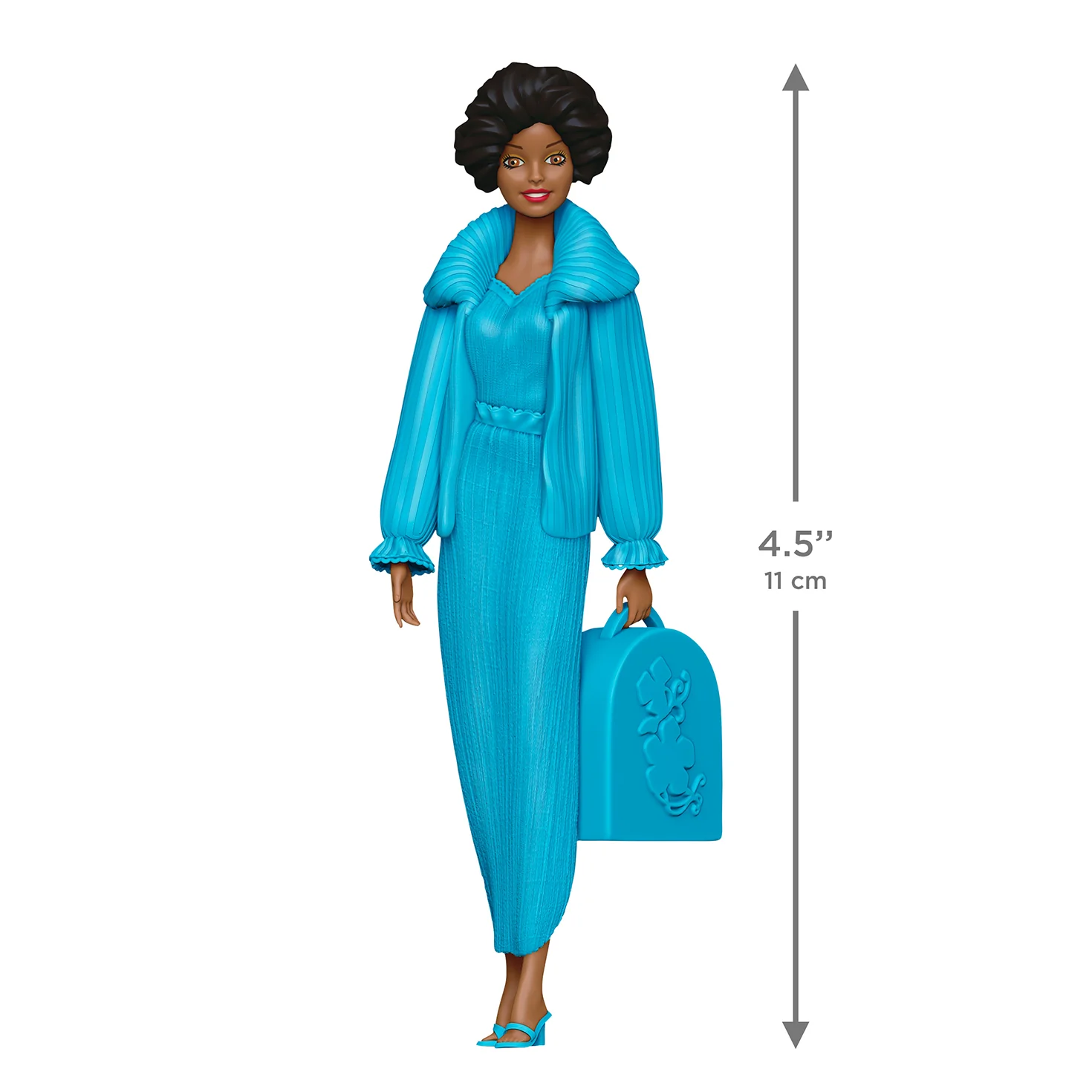 Barbie™ Beauty Secrets Christie — 2026 Hallmark Keepsake Christmas Ornament - Image 6