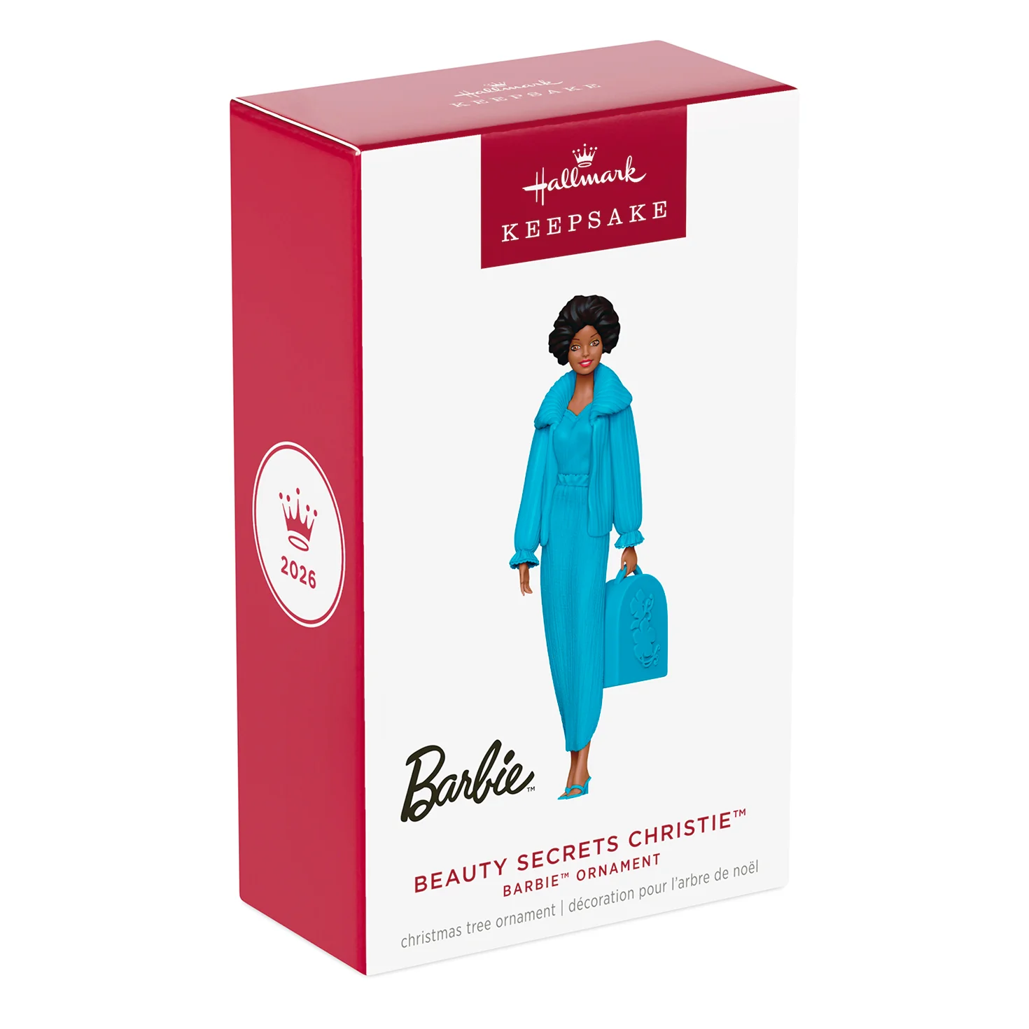 Barbie™ Beauty Secrets Christie — 2026 Hallmark Keepsake Christmas Ornament - Image 7