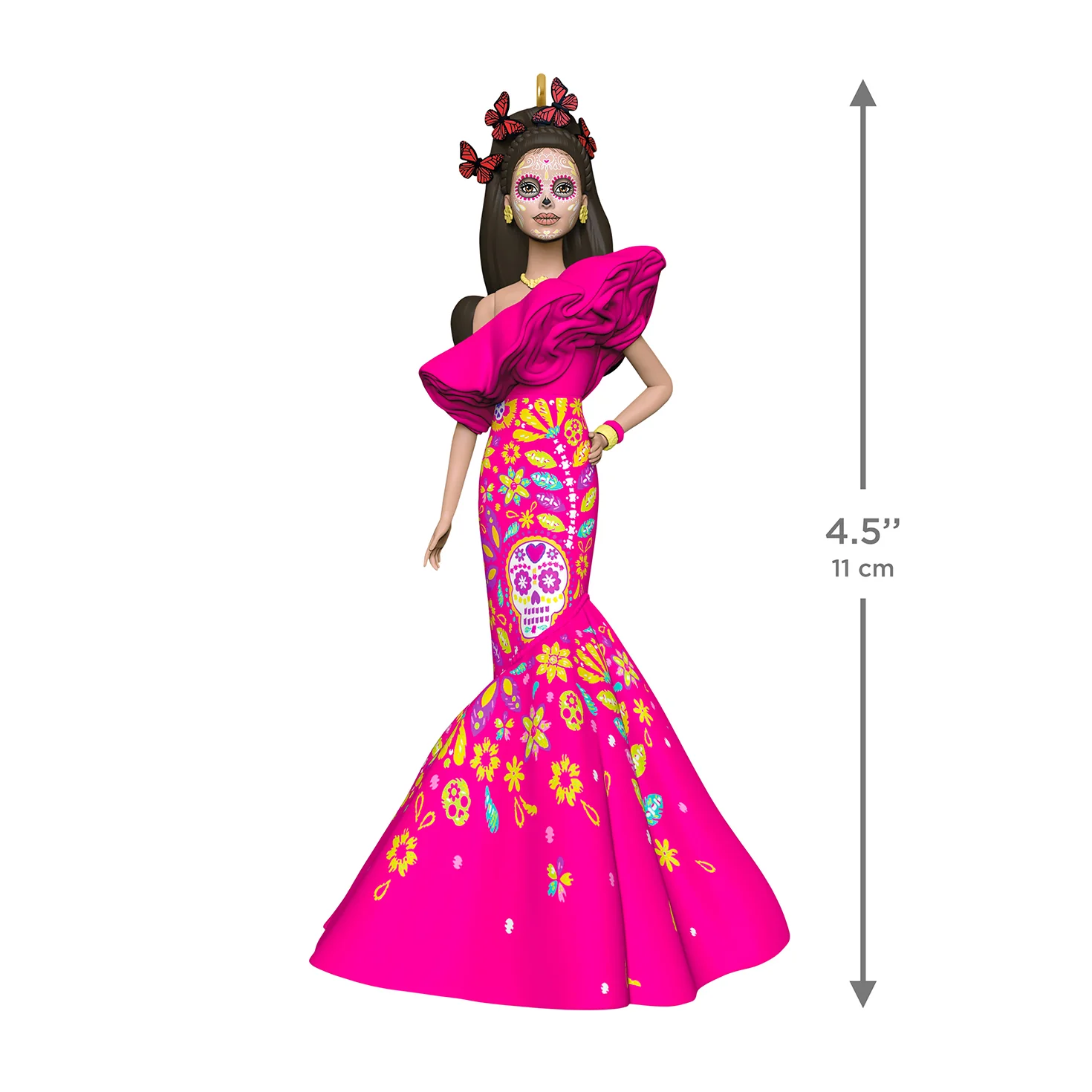 Barbie™ Día De Muertos — 2026 Hallmark Keepsake Christmas Ornament - Image 6