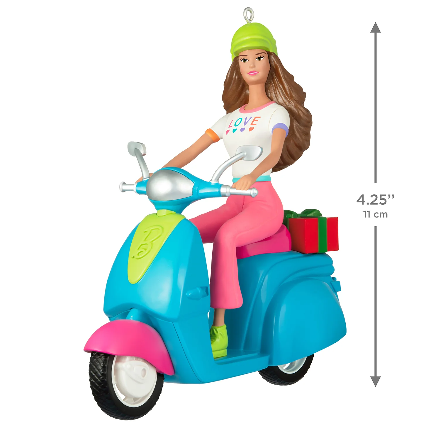 Barbie™ Fashionistas Doll and Scooter — 2026 Hallmark Keepsake Christmas Ornament - Image 6
