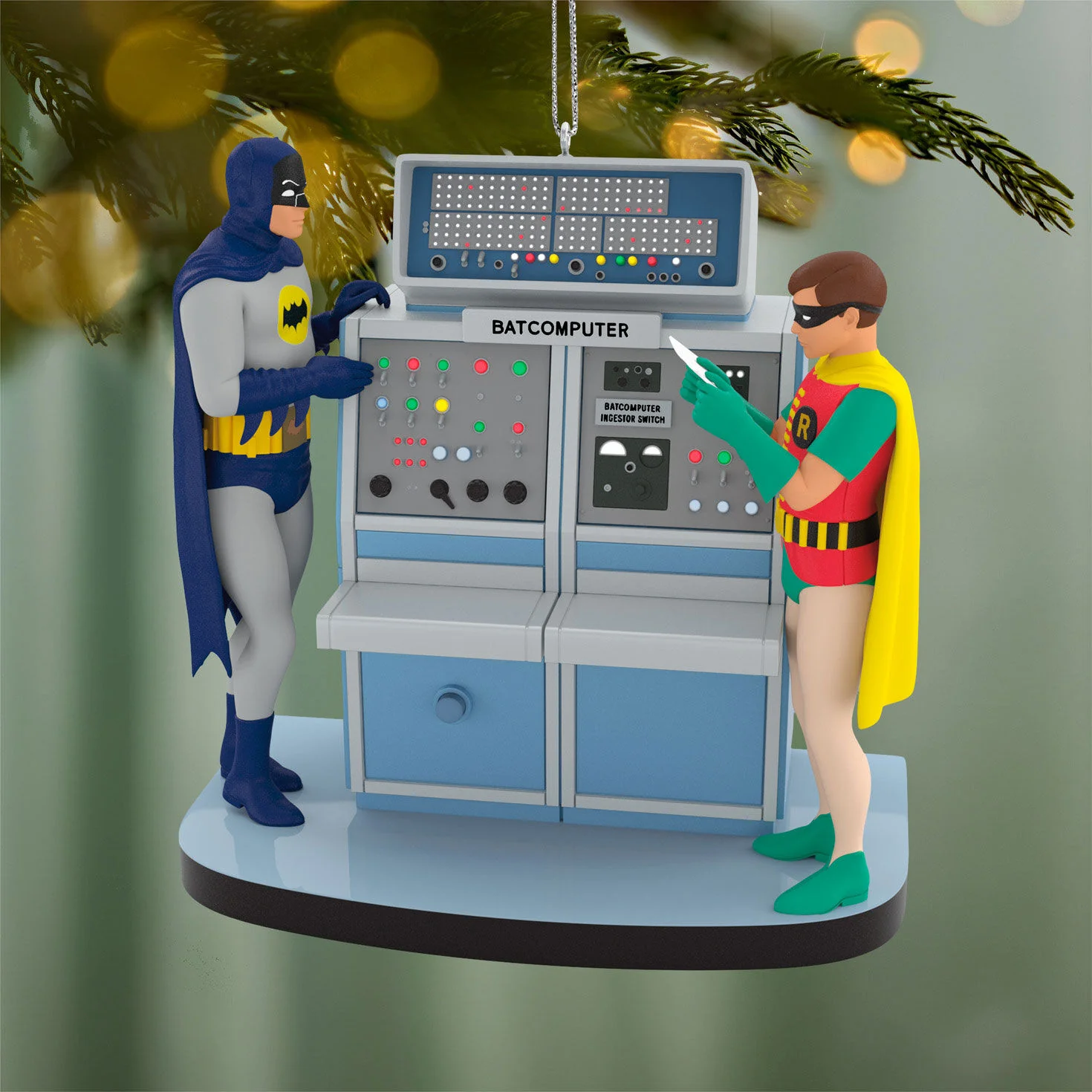 Batman™ The Classic TV Series Batcomputer With Light and Sound — 2026 Hallmark Keepsake Christmas Ornament - Image 2