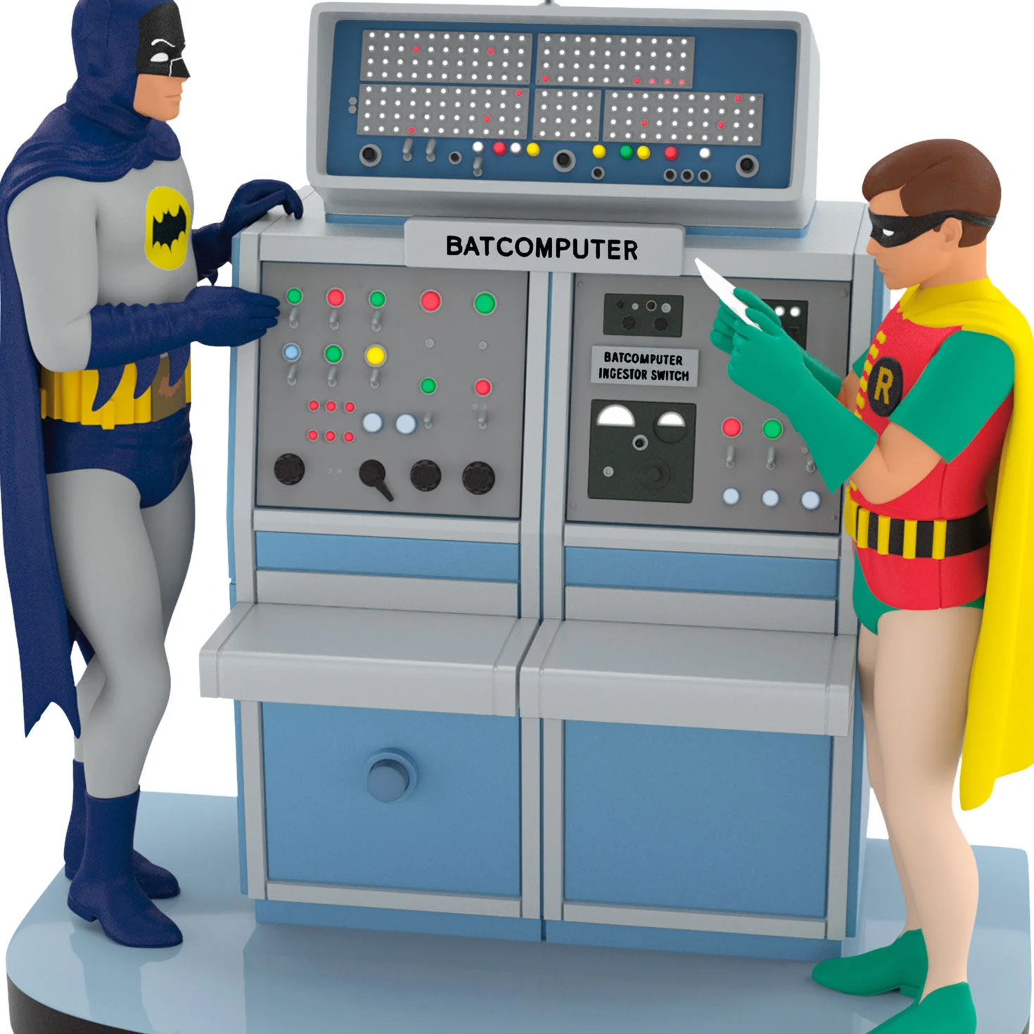 Batman™ The Classic TV Series Batcomputer With Light and Sound — 2026 Hallmark Keepsake Christmas Ornament - Image 4