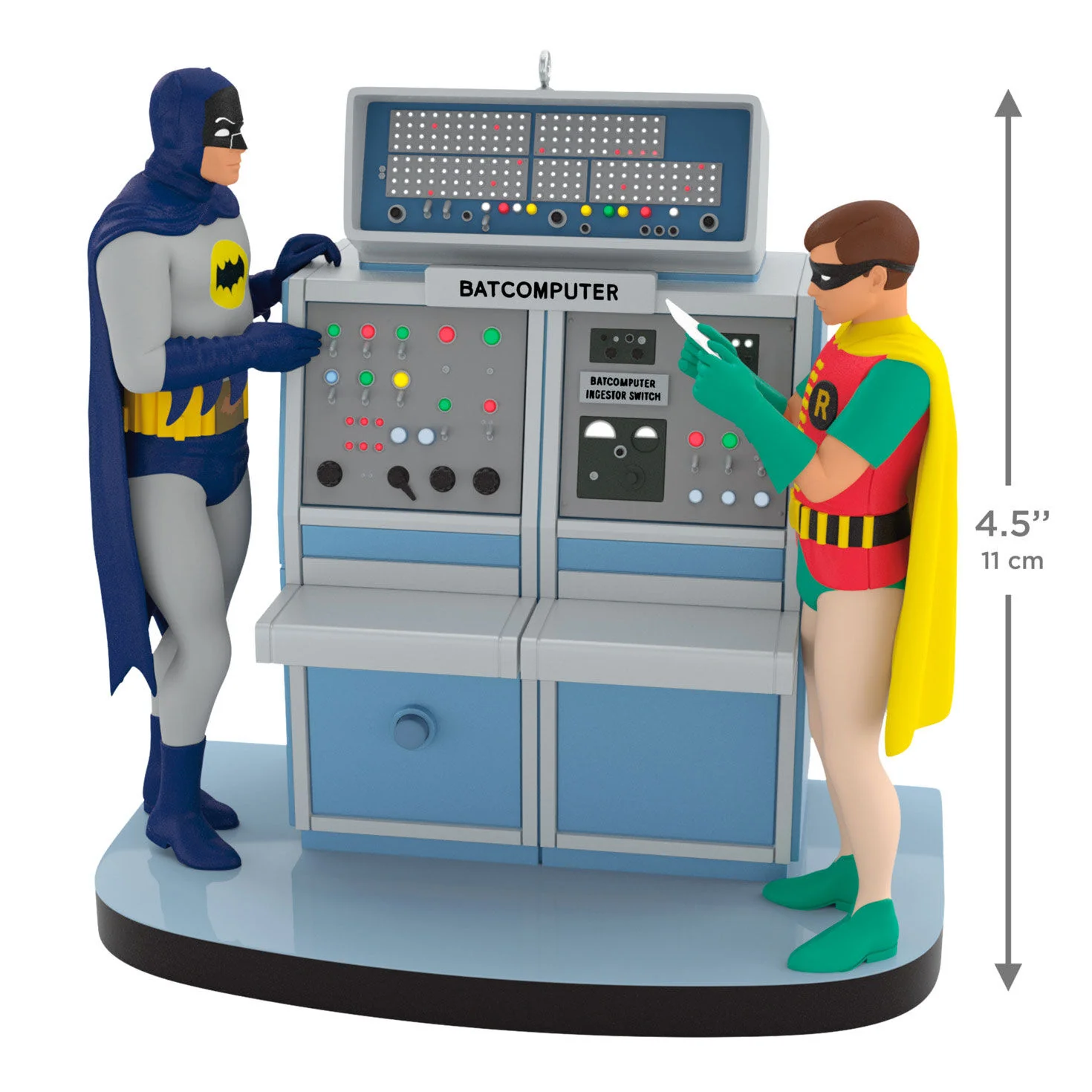 Batman™ The Classic TV Series Batcomputer With Light and Sound — 2026 Hallmark Keepsake Christmas Ornament - Image 6