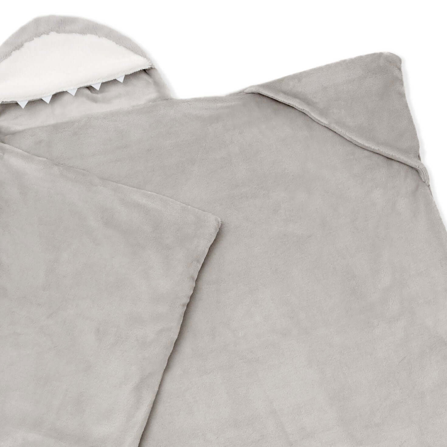 Shark Hooded Baby Blanket - Image 4