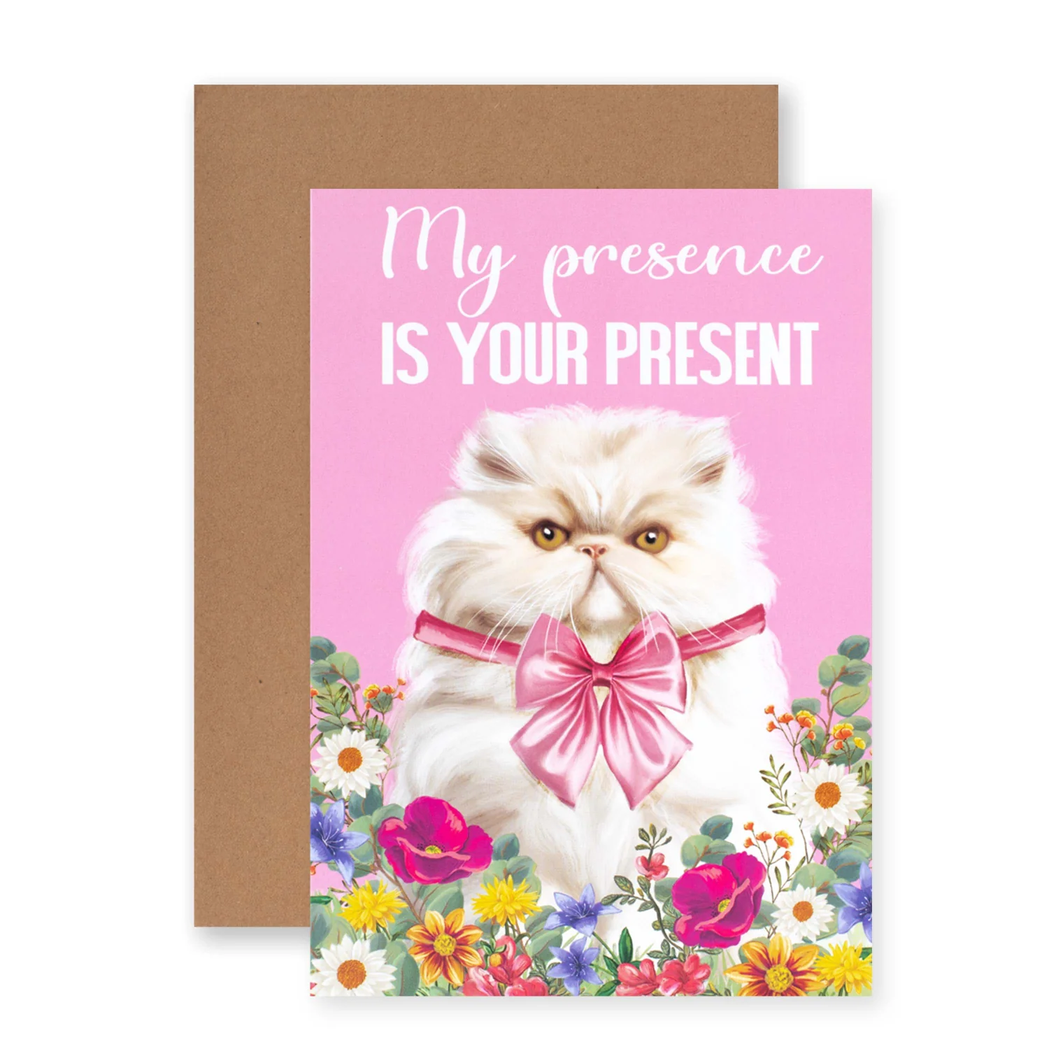 Hallmark Ozzy Oddities Birthday Card - My Presence Is Your Present - Image 3