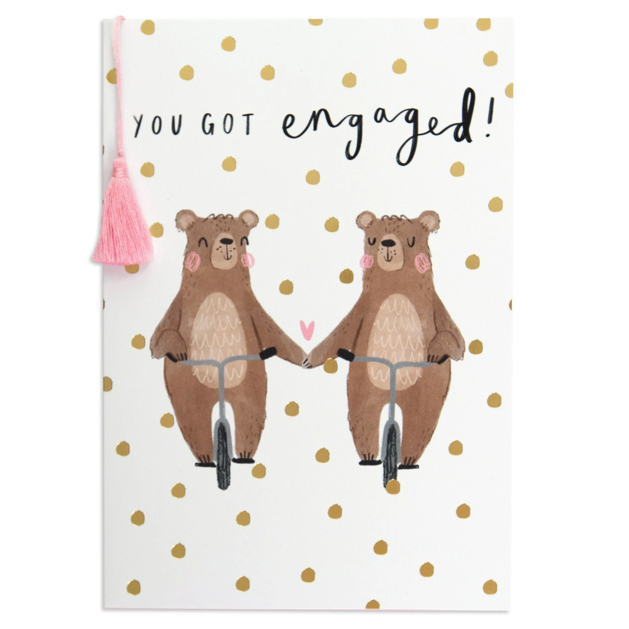 Beary Special Cute Engagement Card - Image 3