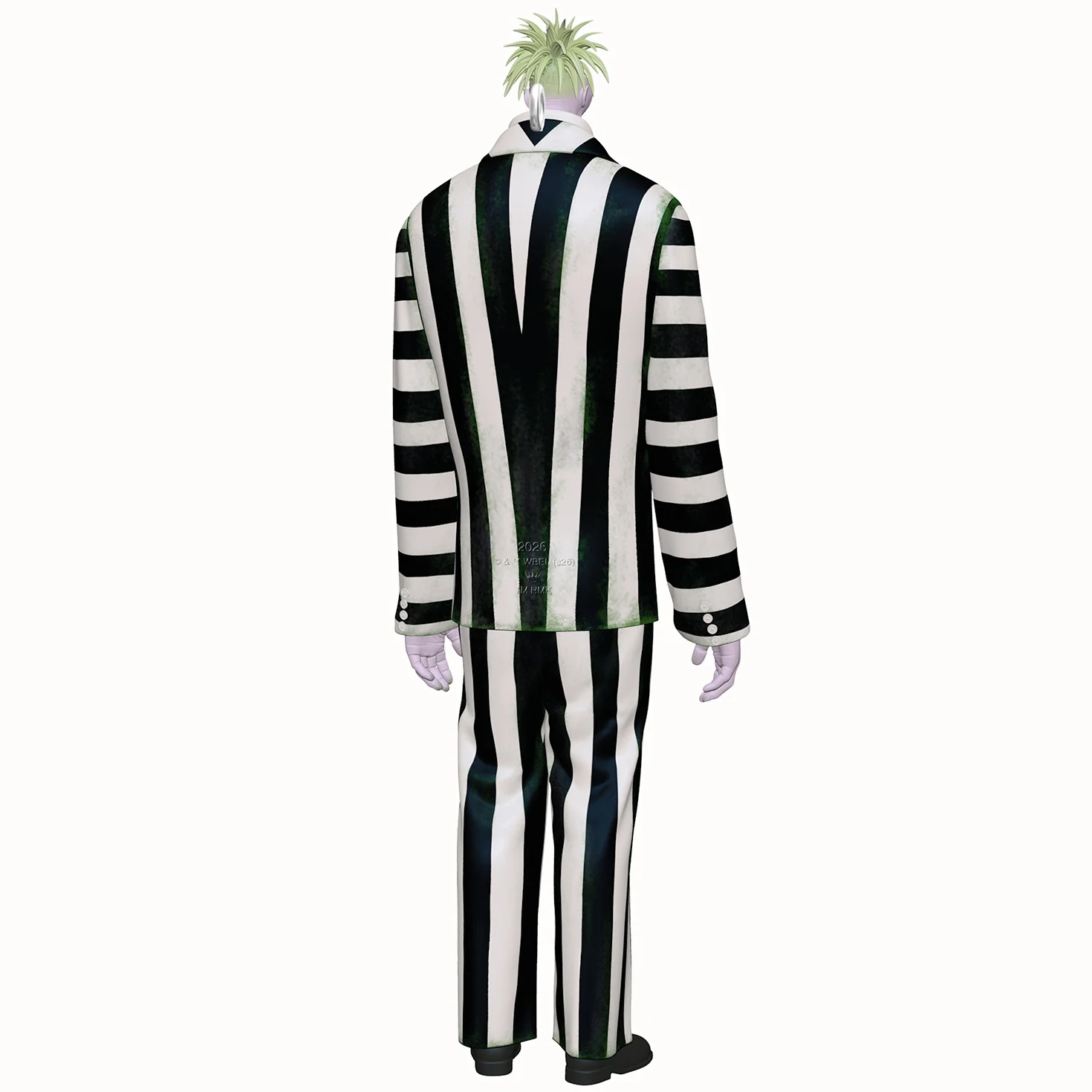 Beetlejuice Beetlejuice™ Bob as Beetlejuice — 2026 Hallmark Keepsake Christmas Ornament - Image 5