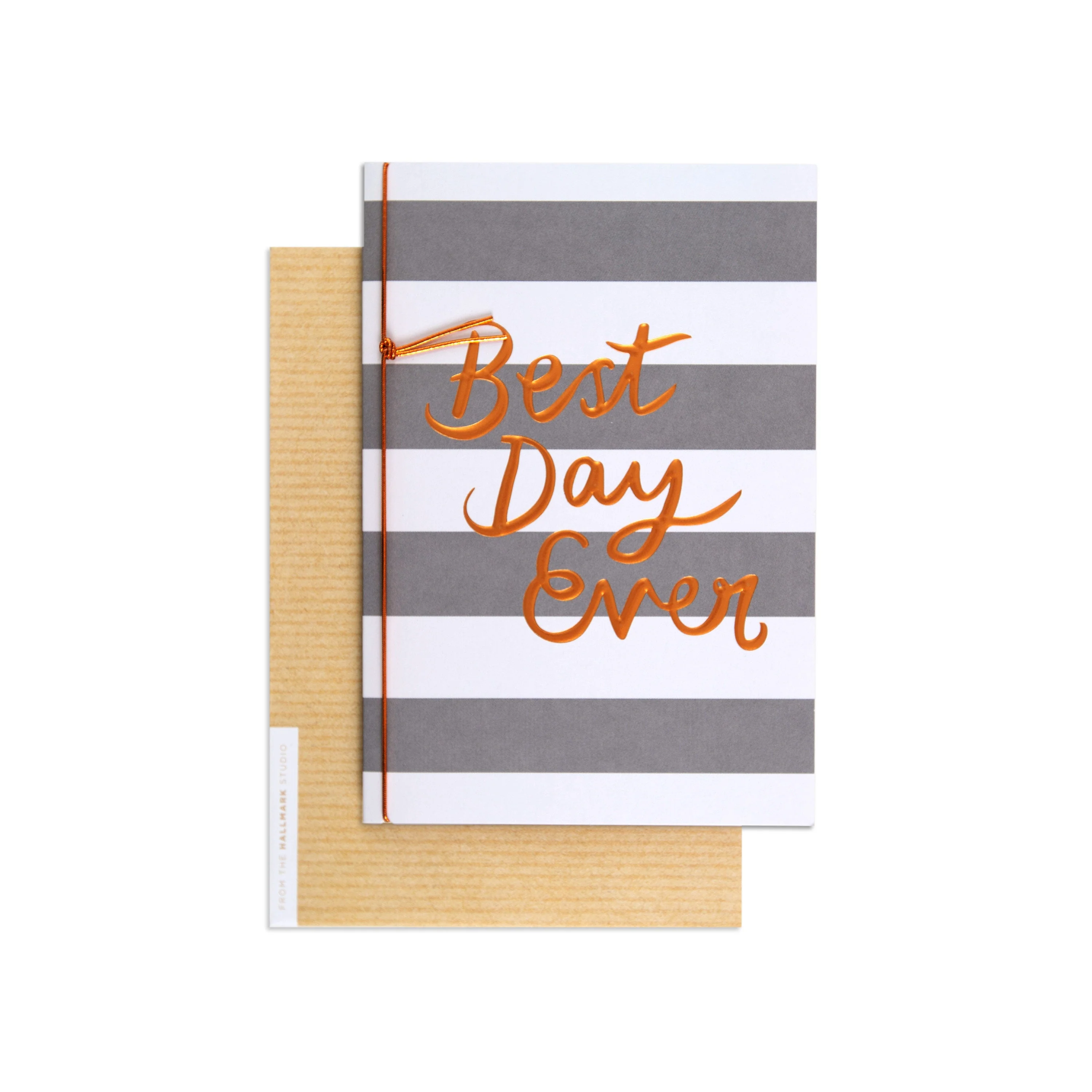 Best Day Ever Elegant Celebration Card - Image 3