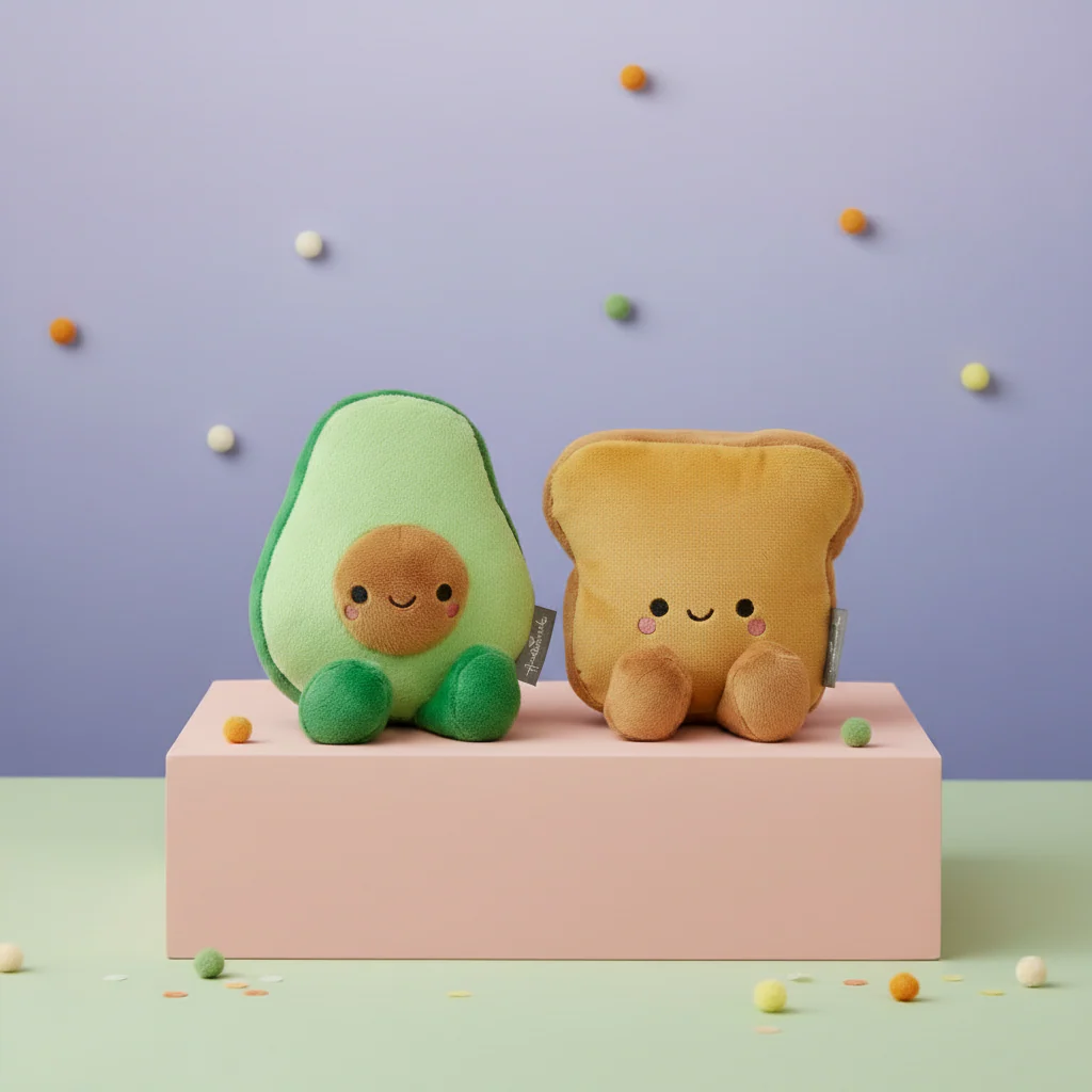 Avocado and Toast Magnetic Plush – Better Together