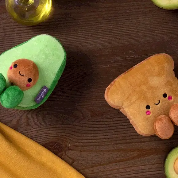 Avocado and Toast Magnetic Plush – Better Together - Image 2
