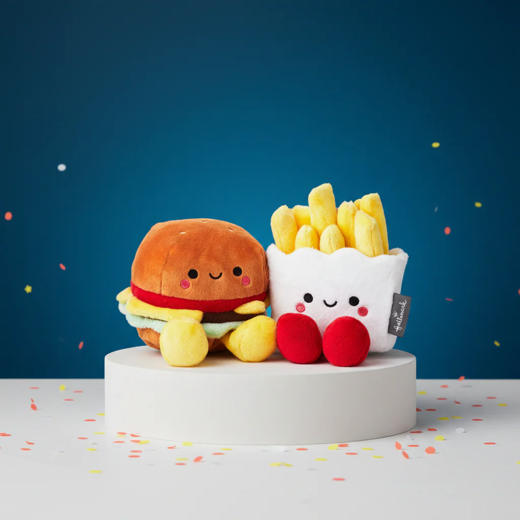 Burger and Fries Magnetic Plush – Better Together