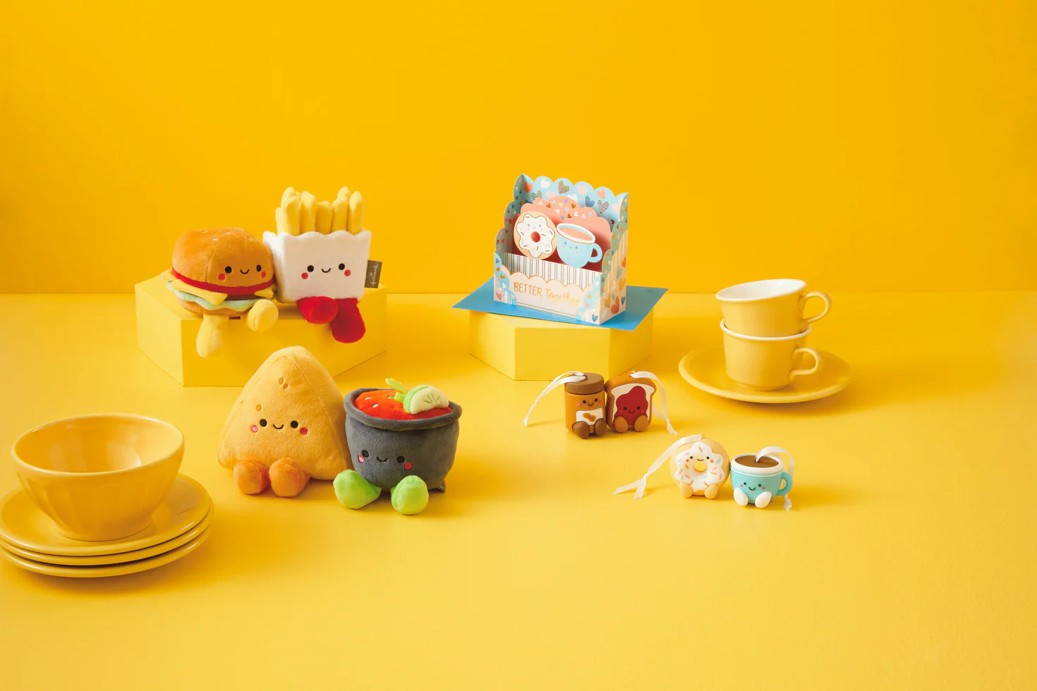 Burger and Fries Magnetic Plush – Better Together - Image 3